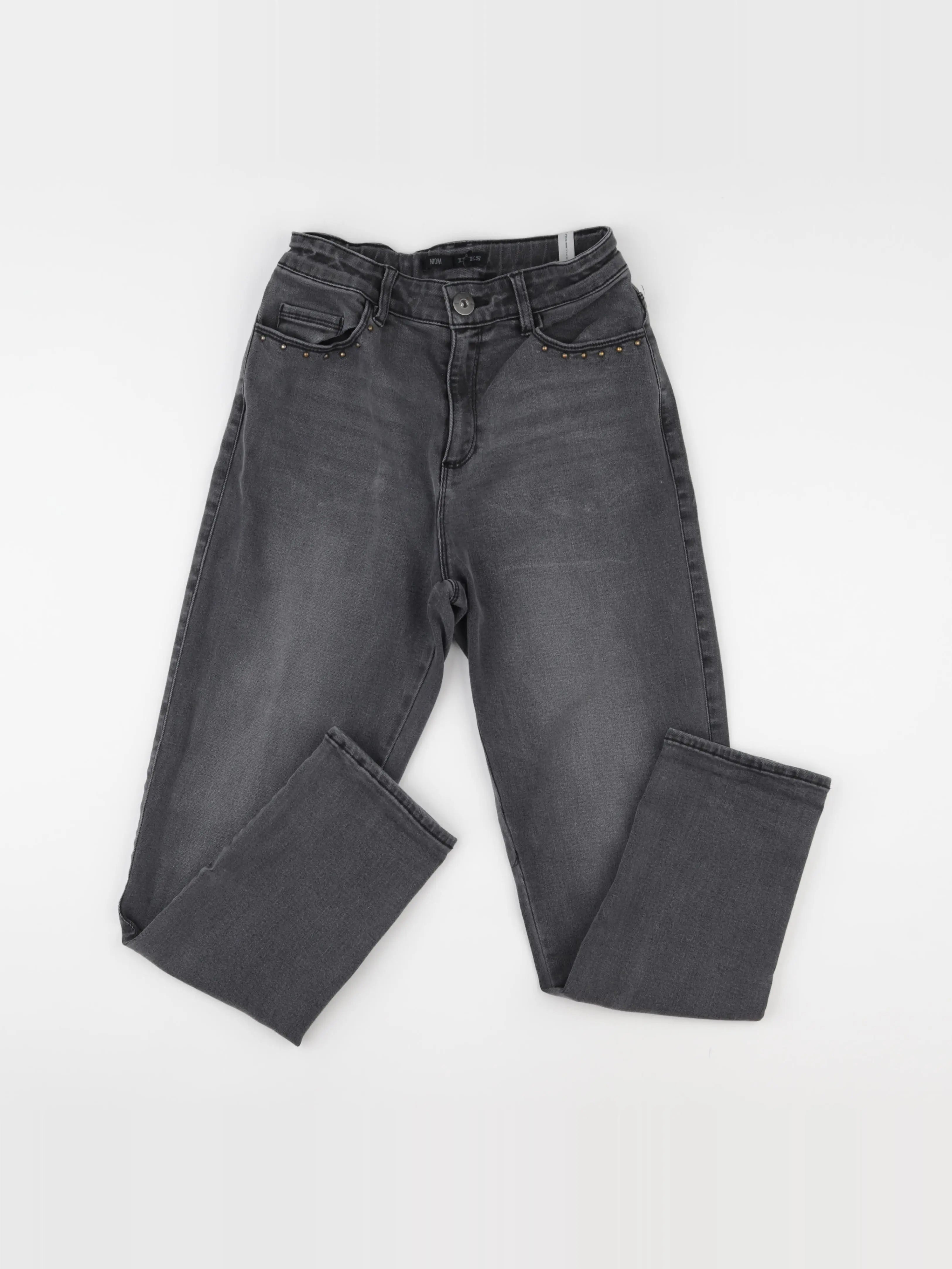 IKKS - jean gris - 14 ans