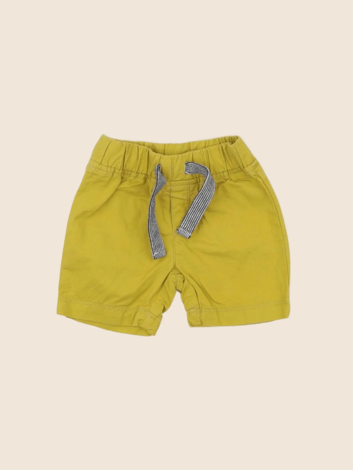 Petit Bateau - short jaune - 3 mois