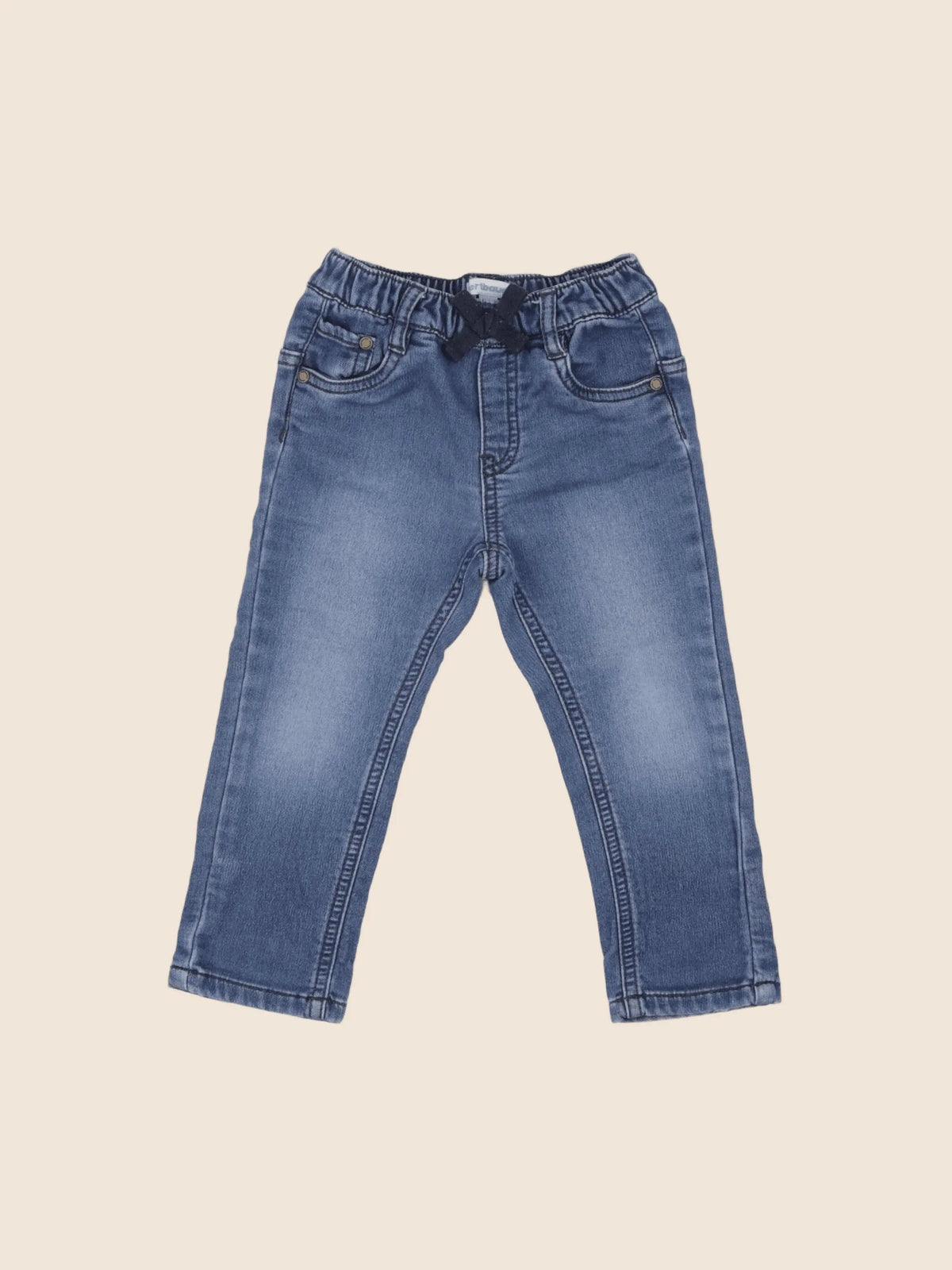 Vertbaudet - jean bleu - 18 mois