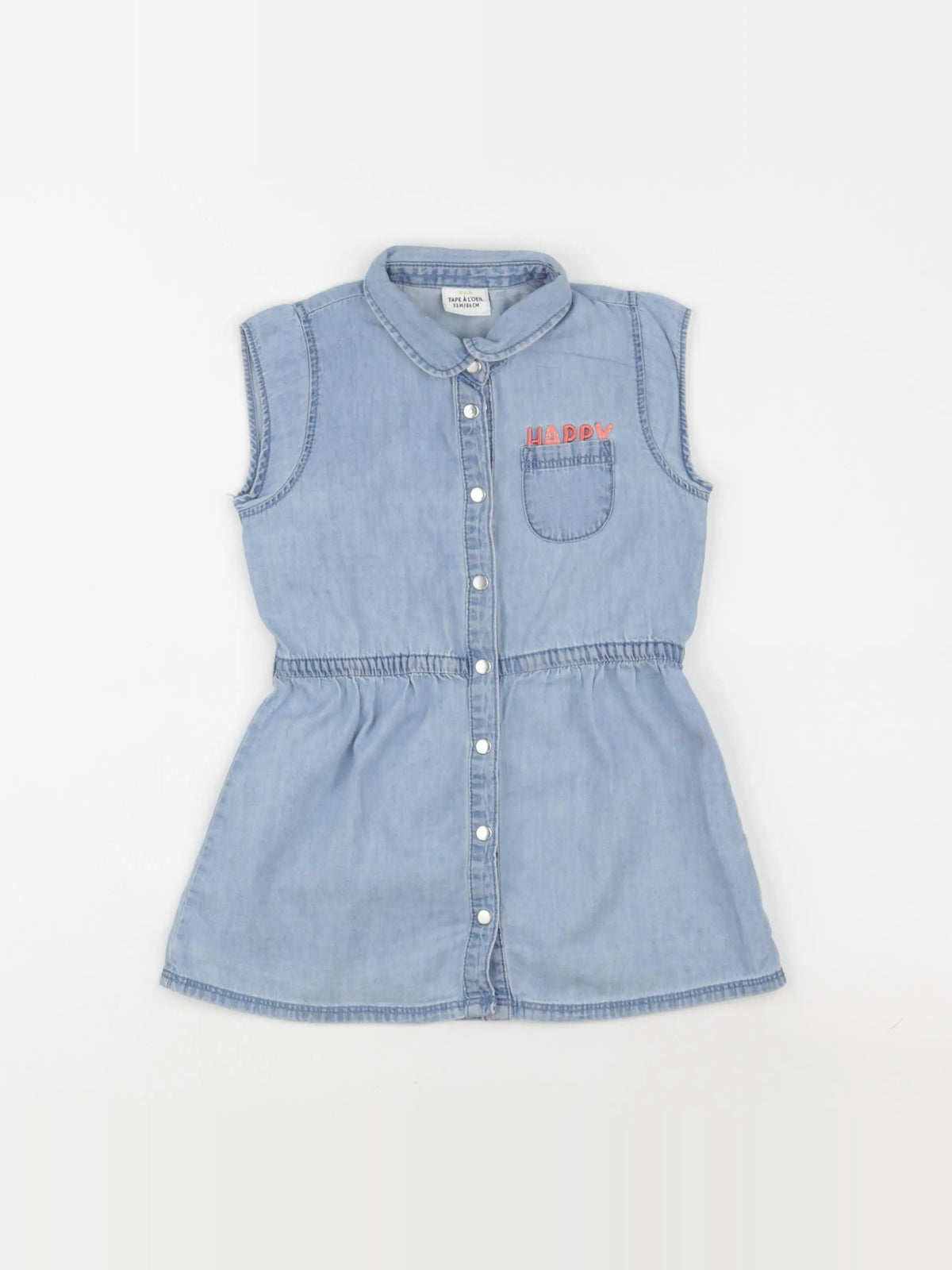 Tape à l'oeil - robe bleu - 24 mois