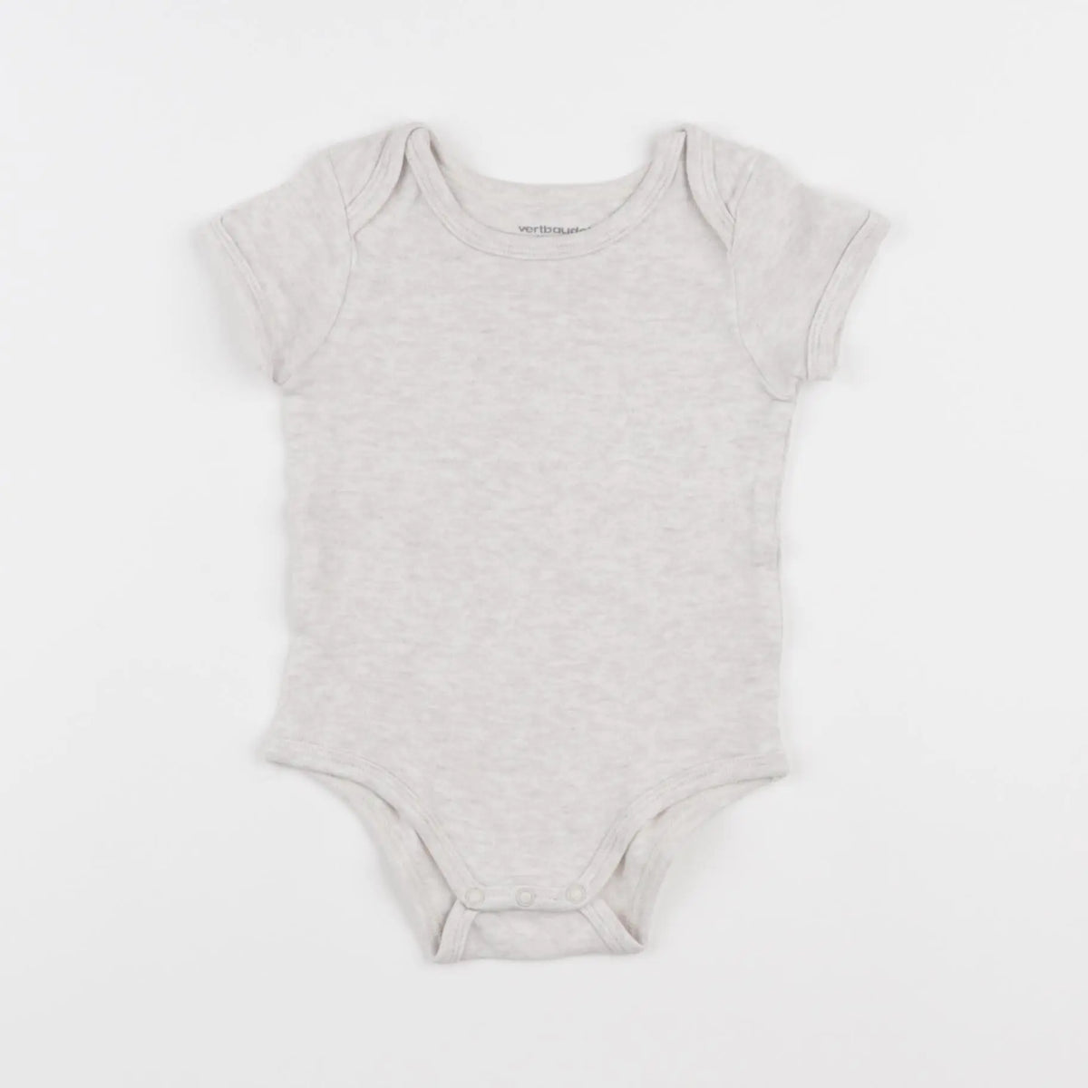 Vertbaudet - body beige - 6 mois