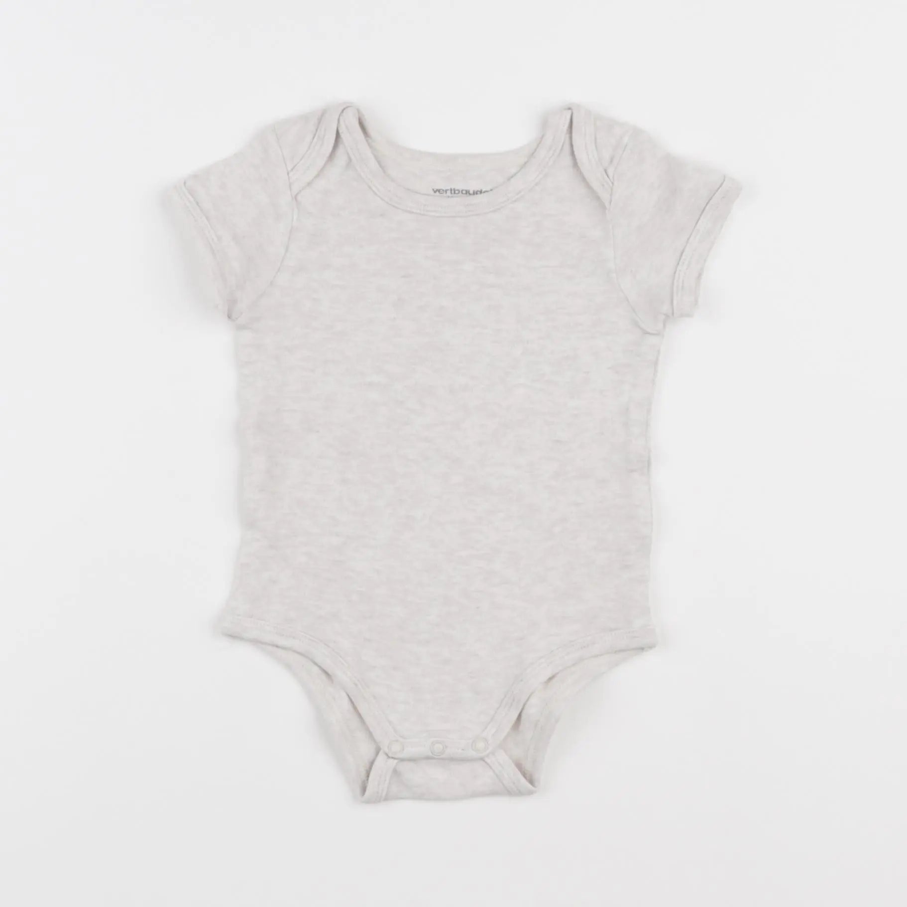 Vertbaudet - body beige - 6 mois