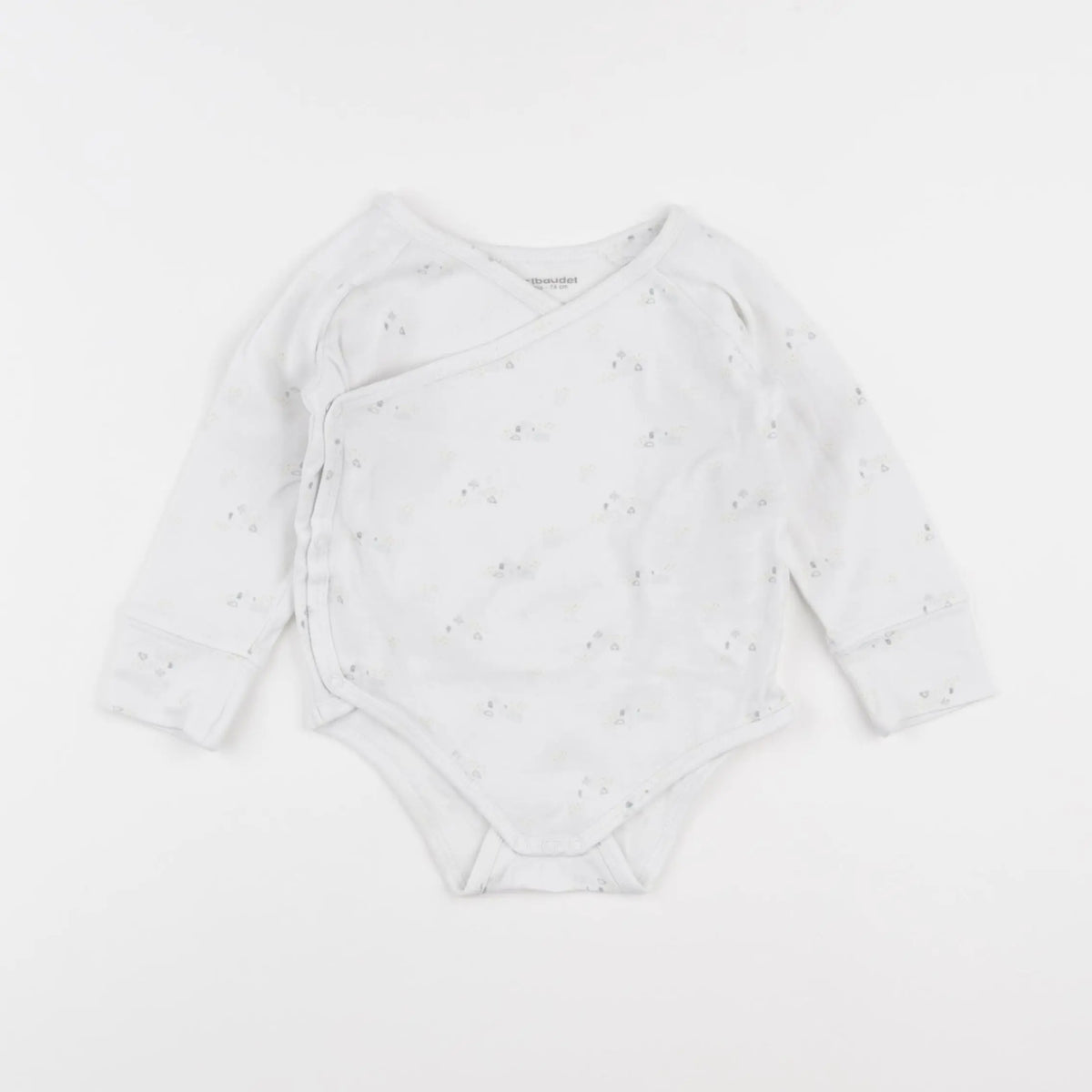 Vertbaudet - body blanc - 12 mois