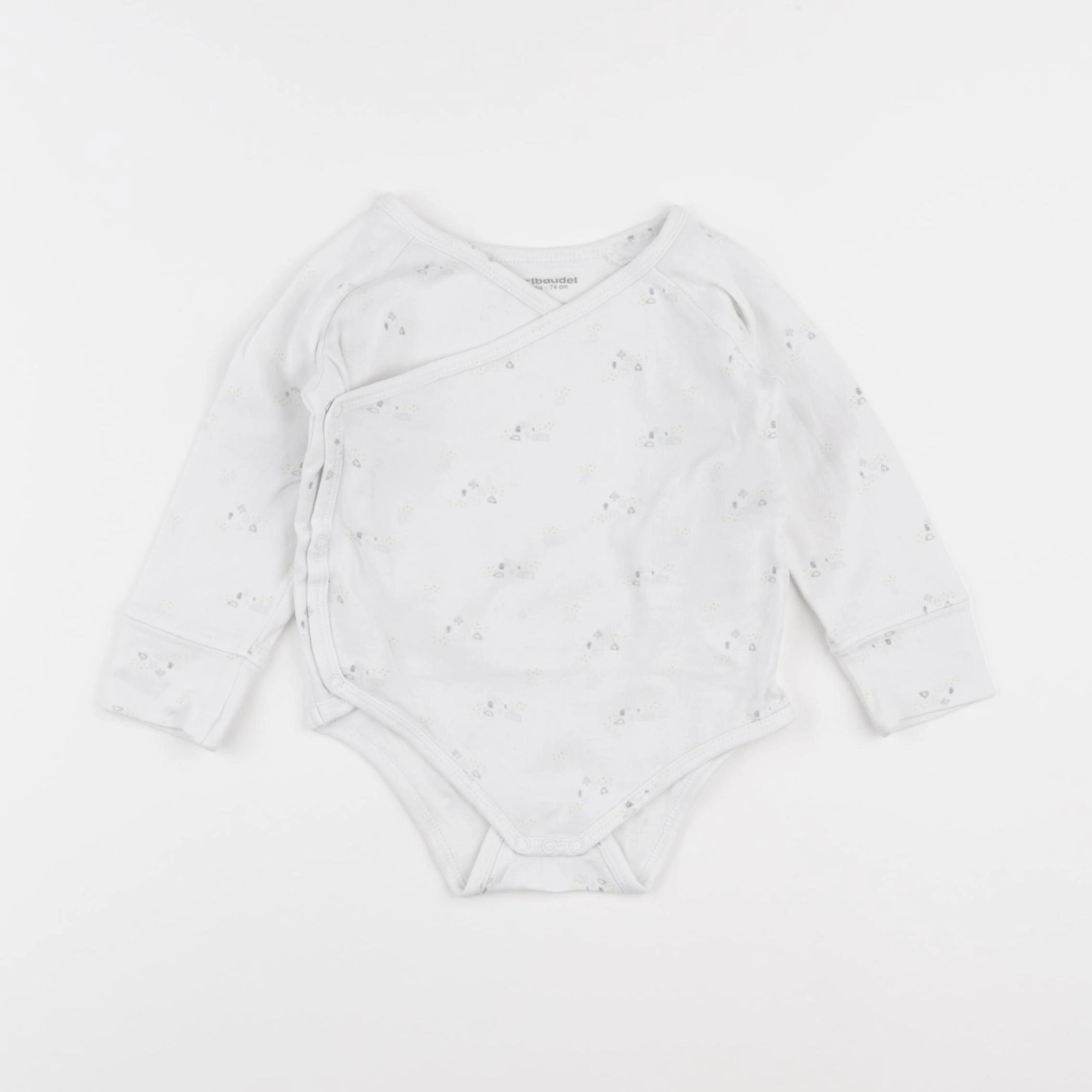 Vertbaudet - body blanc - 12 mois