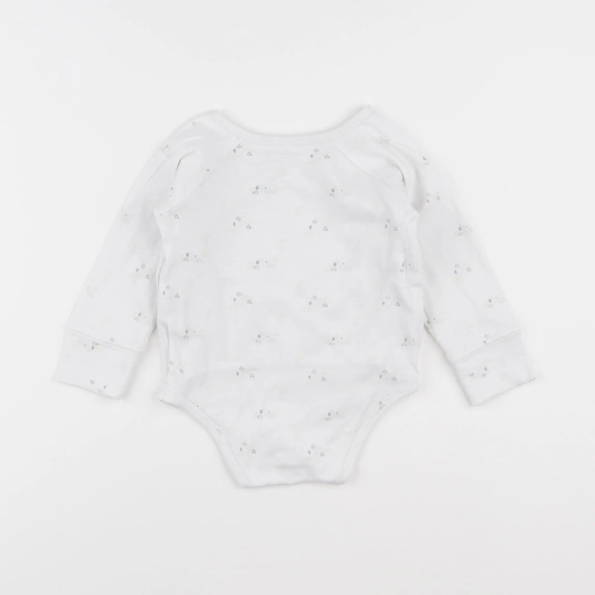 Vertbaudet - body blanc - 12 mois