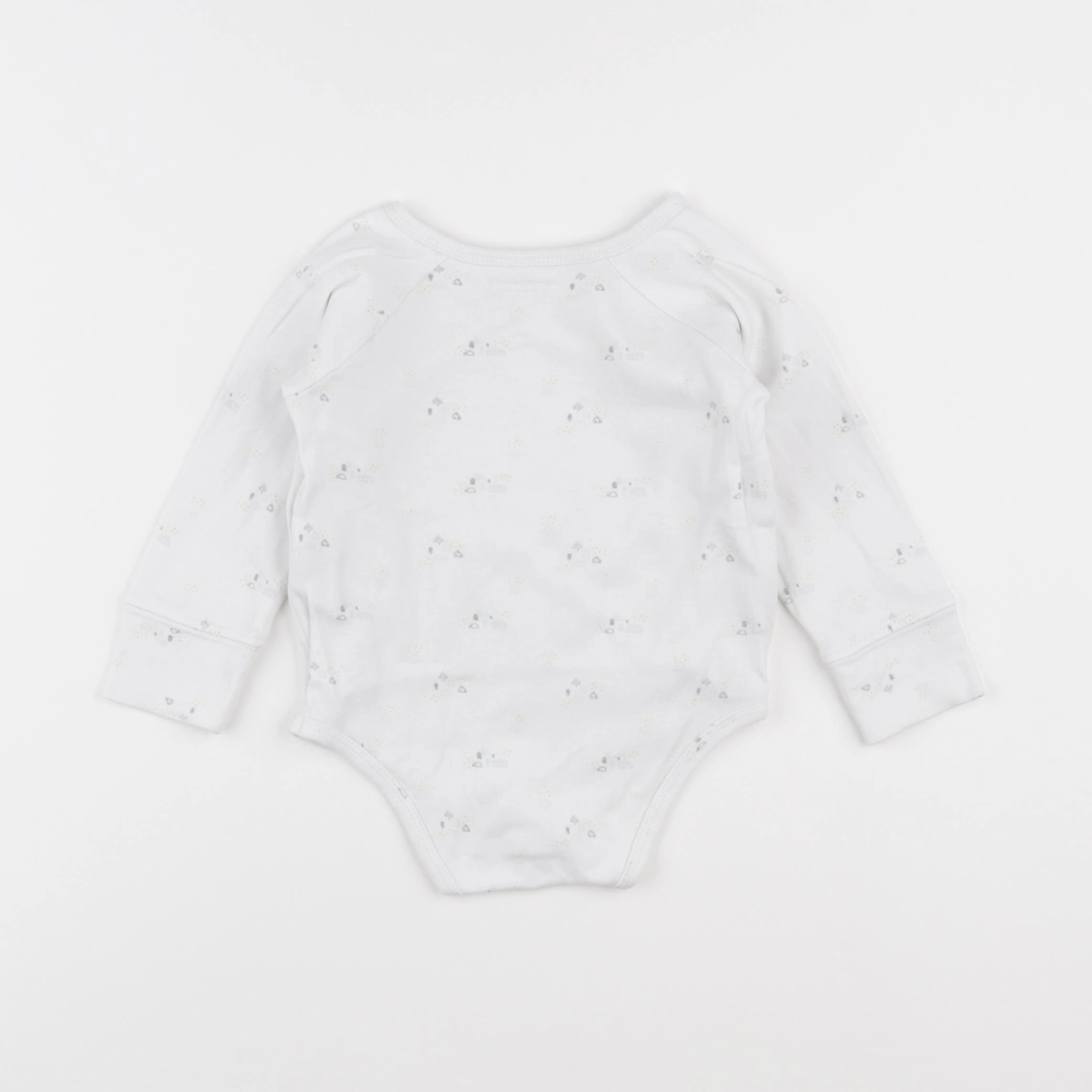 Vertbaudet - body blanc - 12 mois