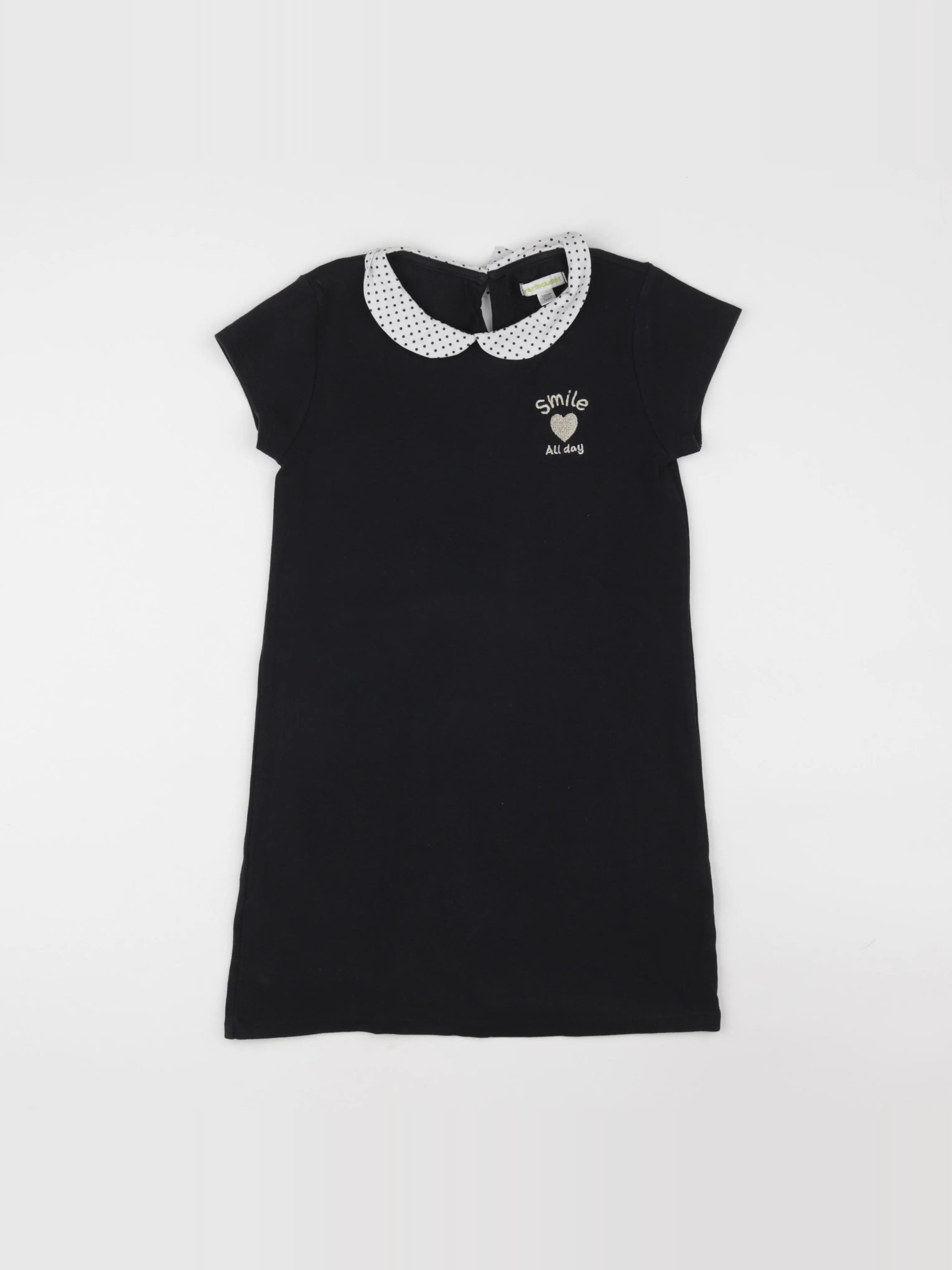 Vertbaudet - robe noir - 7 ans