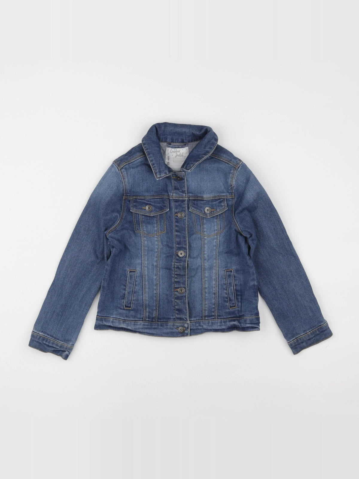 Vertbaudet - veste bleu - 7 ans