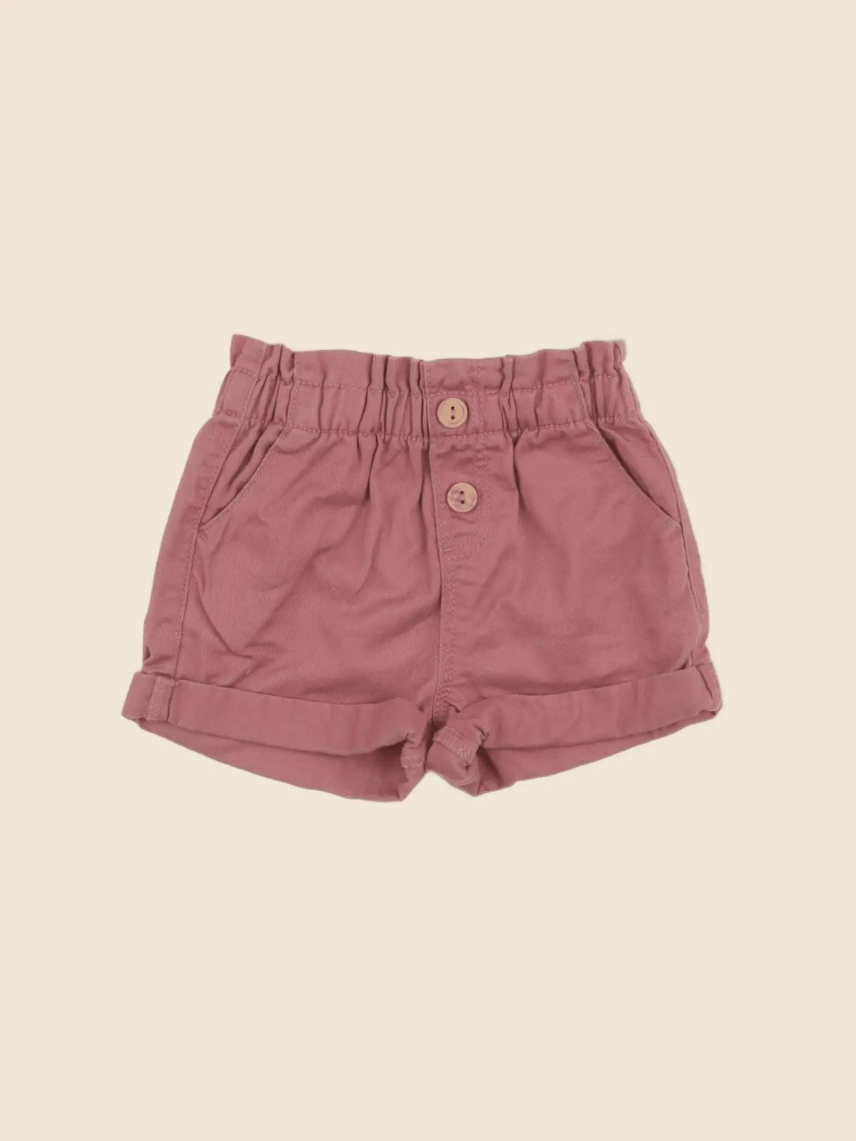 Vertbaudet - short rose - 12 mois