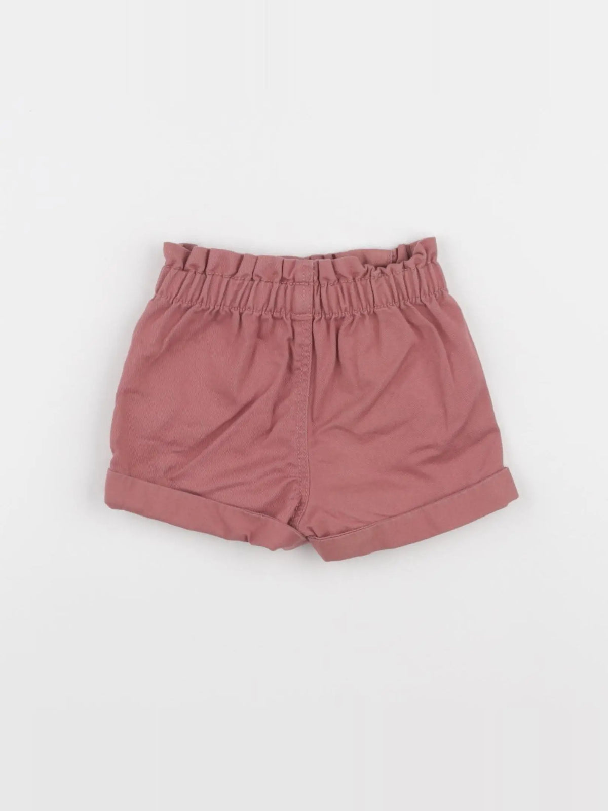 Vertbaudet - short rose - 12 mois