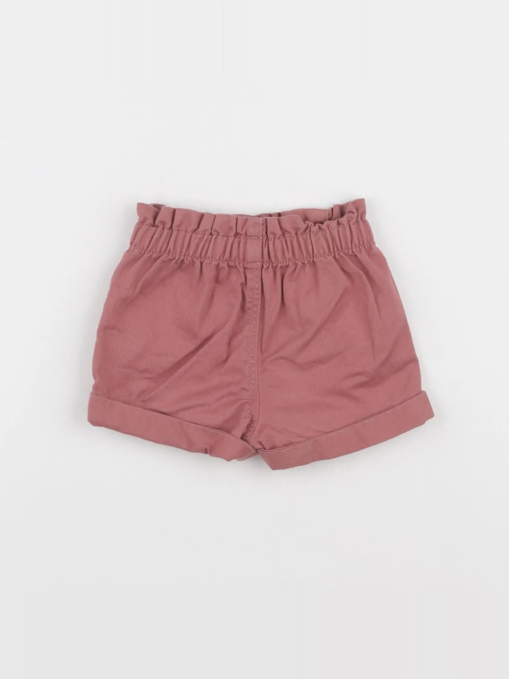Vertbaudet - short rose - 12 mois