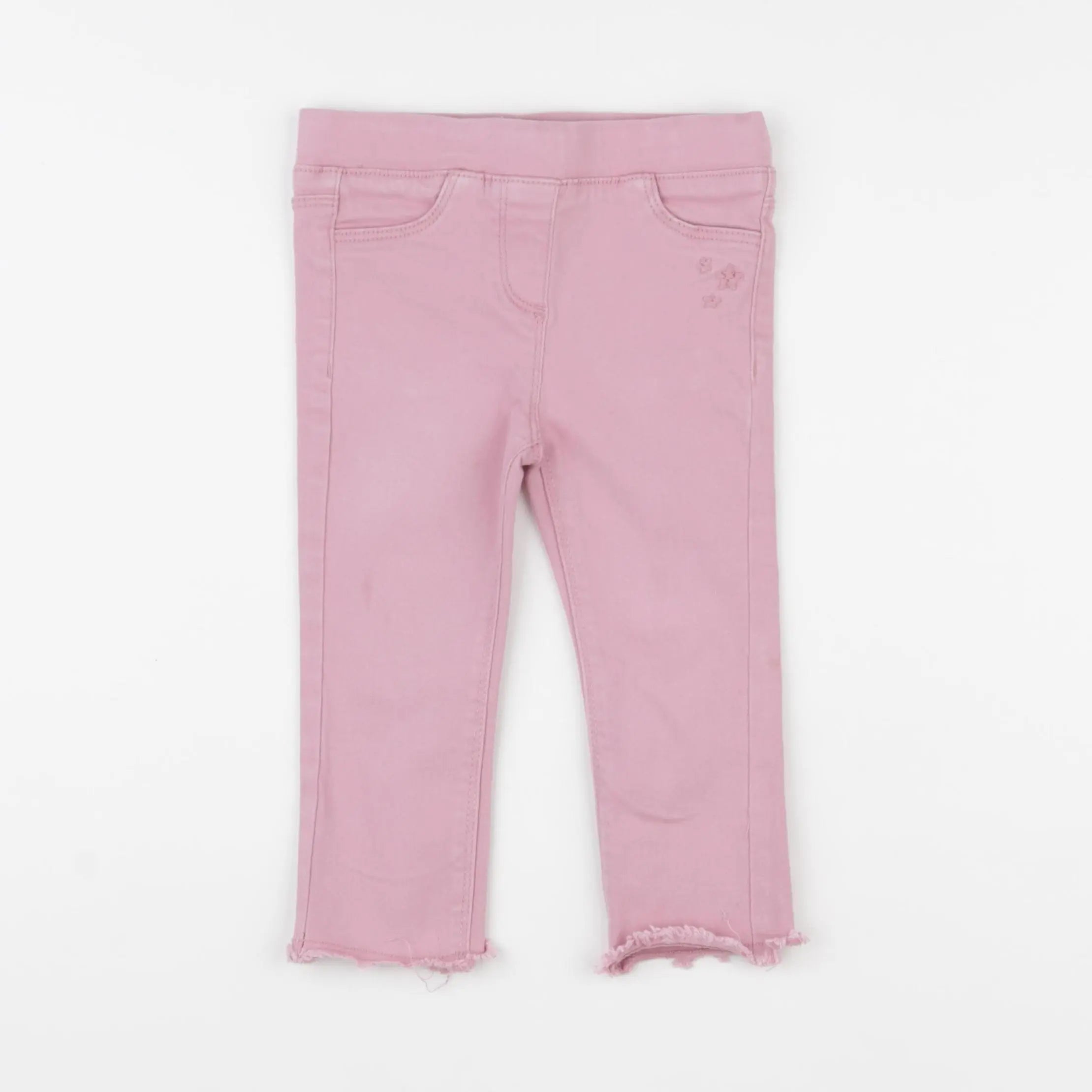 Vertbaudet - jegging rose - 2 ans