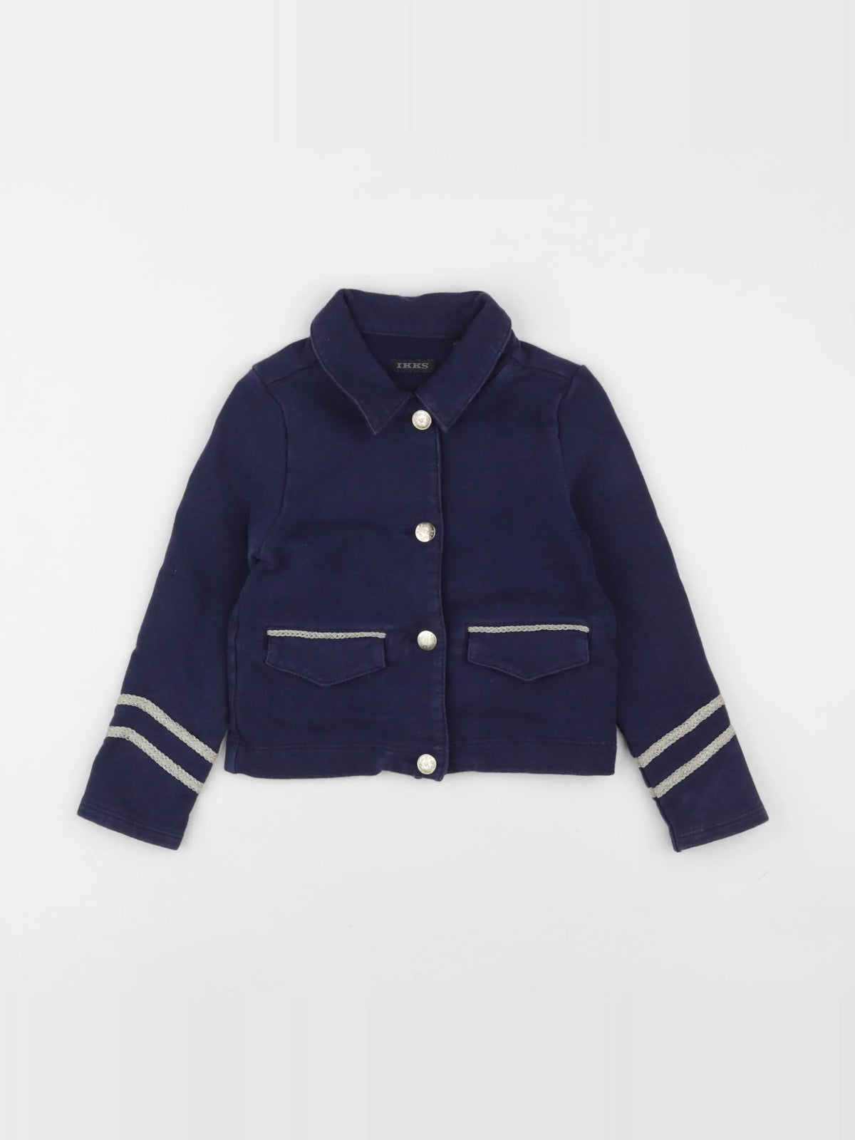 IKKS - sweat bleu - 4 ans