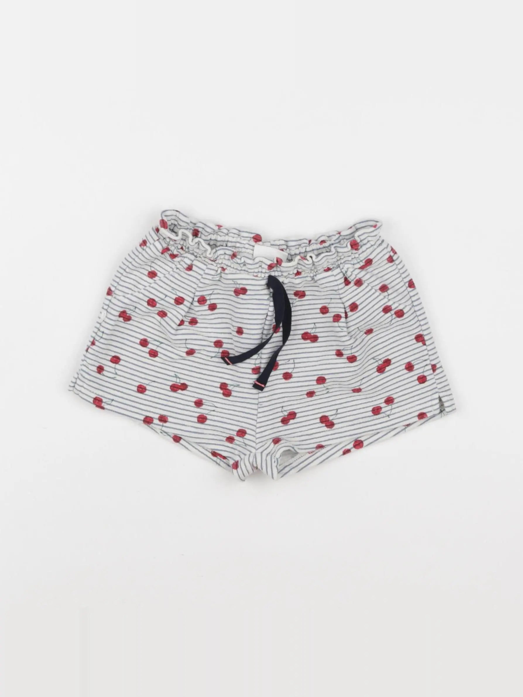 Zara - short bleu, rouge - 9/12 mois