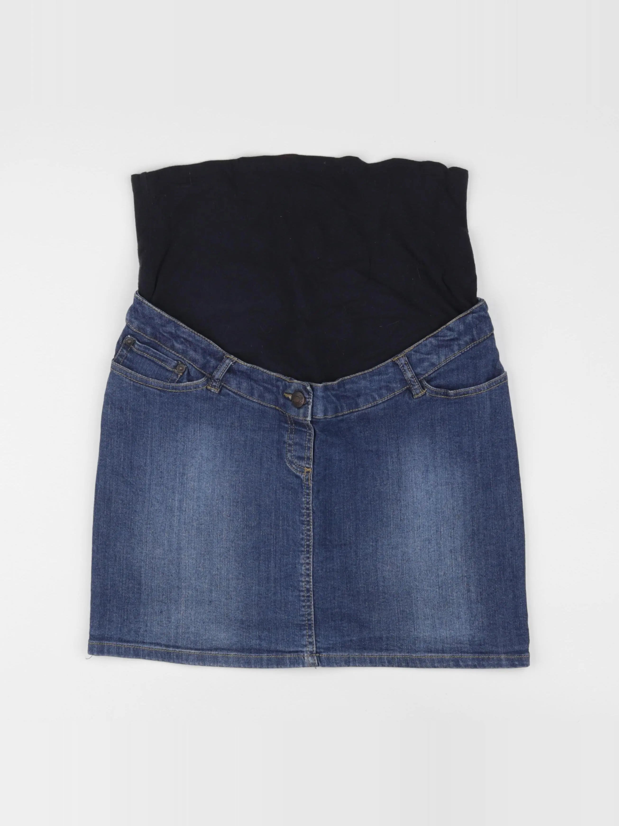 Vertbaudet - jupe grossesse bleu - 36