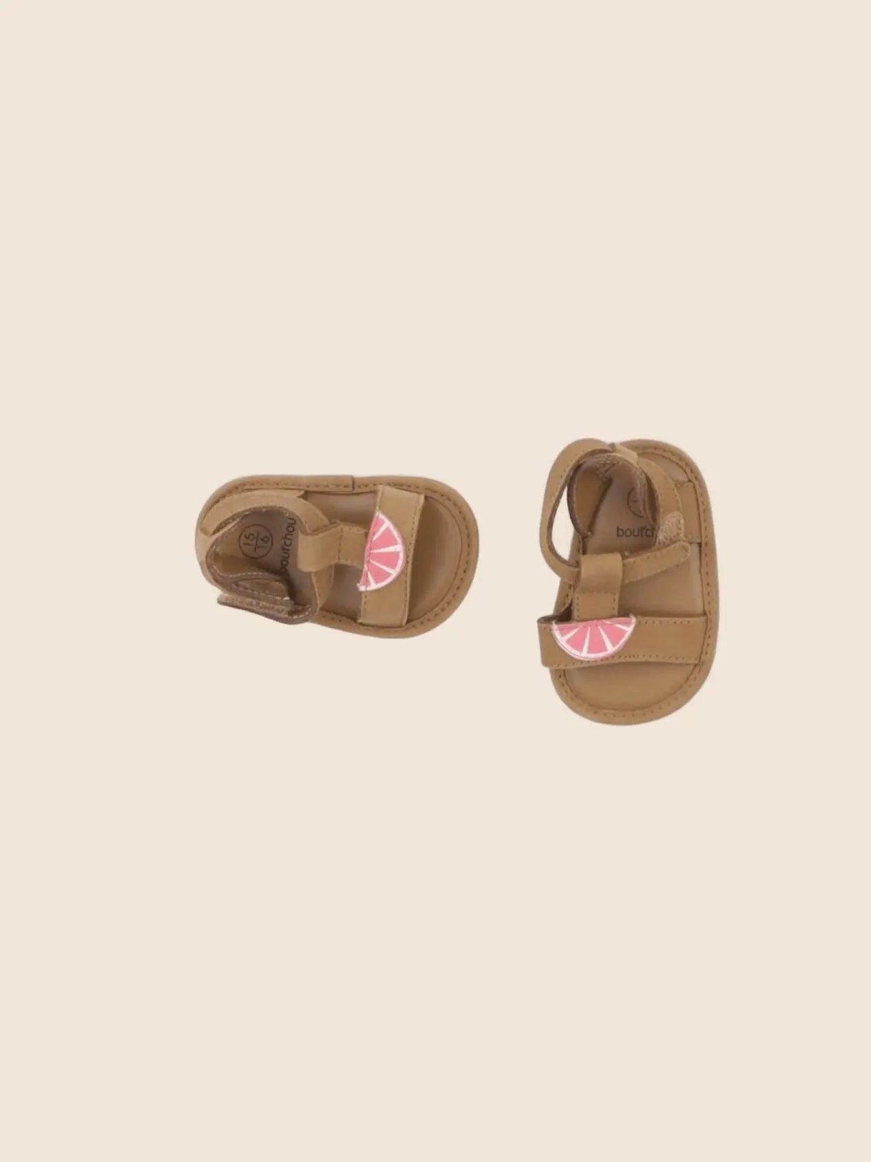 Boutchou - sandales marron - pointure 15/16