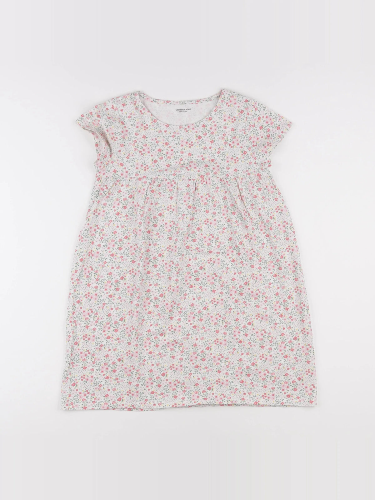 Vertbaudet - robe blanc - 9 ans