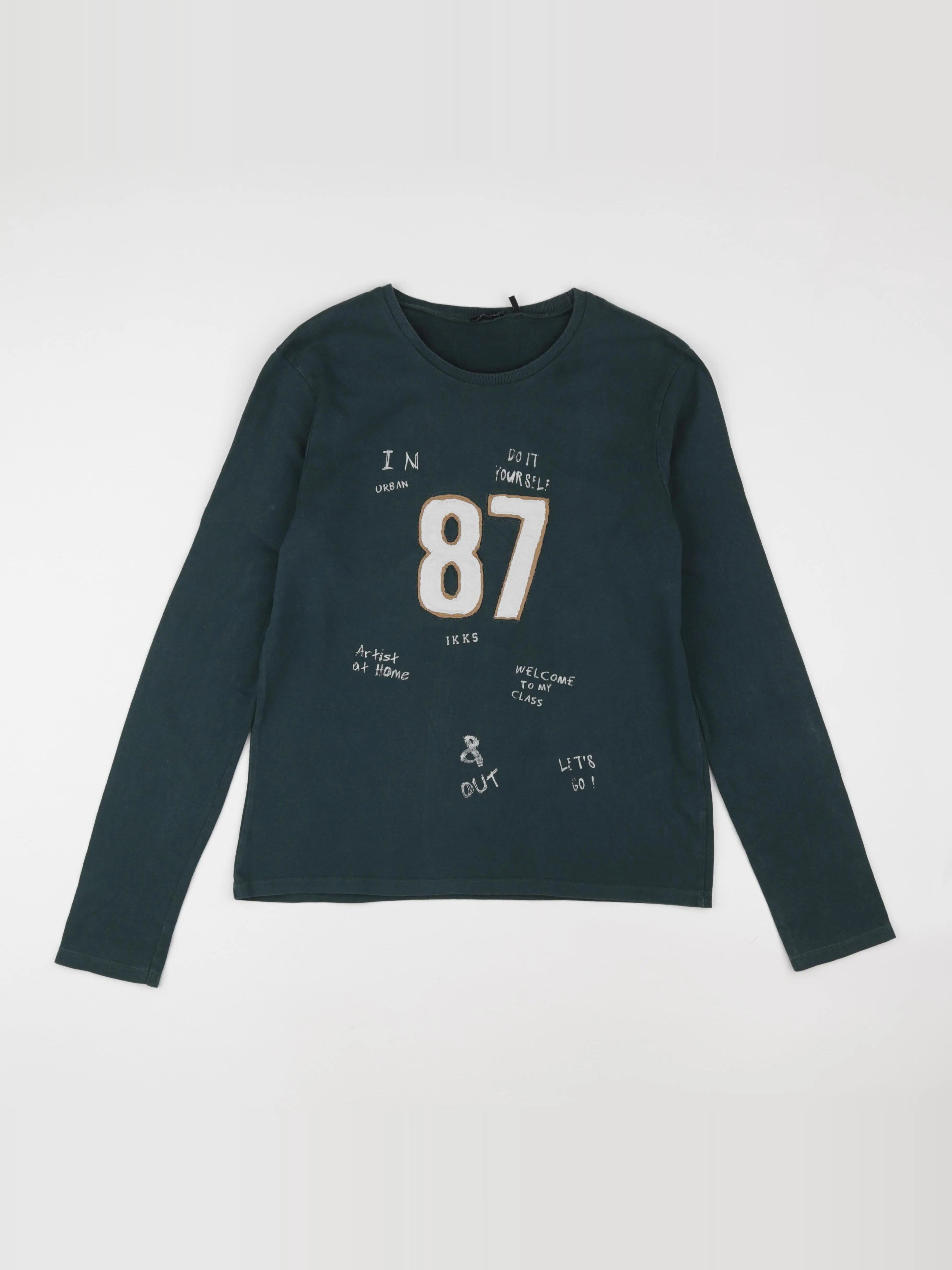 IKKS - tee-shirt vert - 14 ans