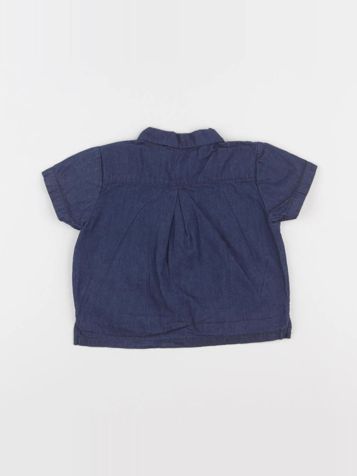 Les Lutins Paris - chemise bleu - 6 mois