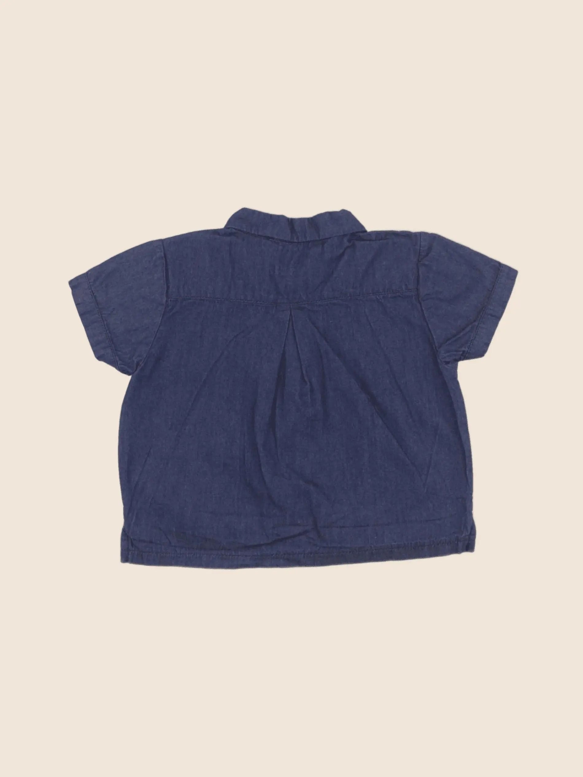 Les Lutins Paris - chemise bleu - 6 mois