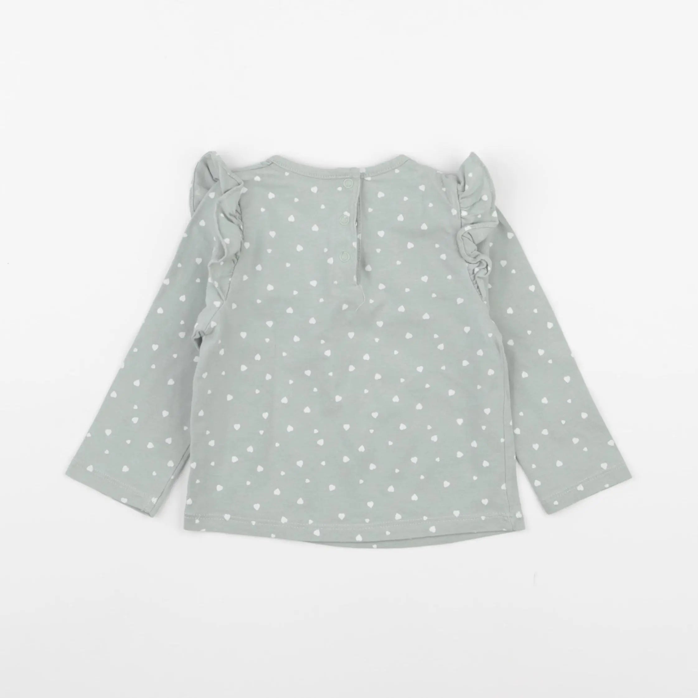 Vertbaudet - tee-shirt vert - 12 mois