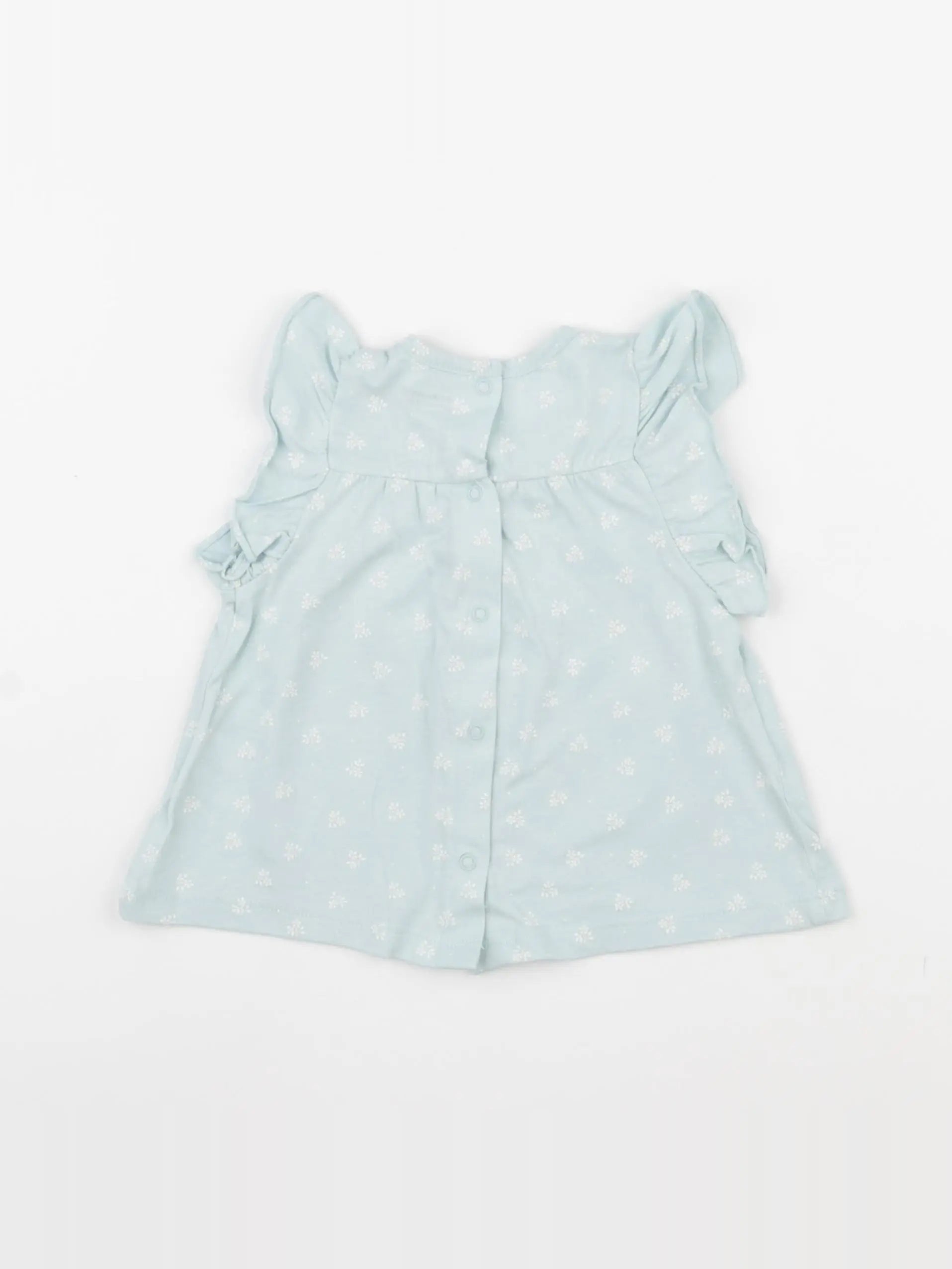 Vertbaudet - tee-shirt bleu - 18 mois