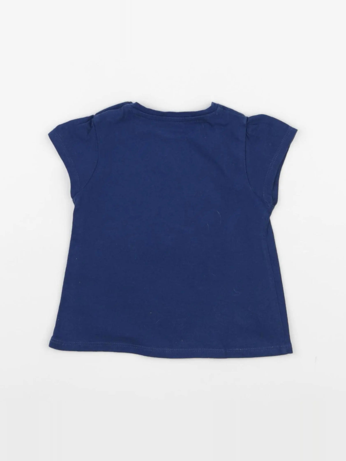Vertbaudet - tee-shirt bleu - 6 mois