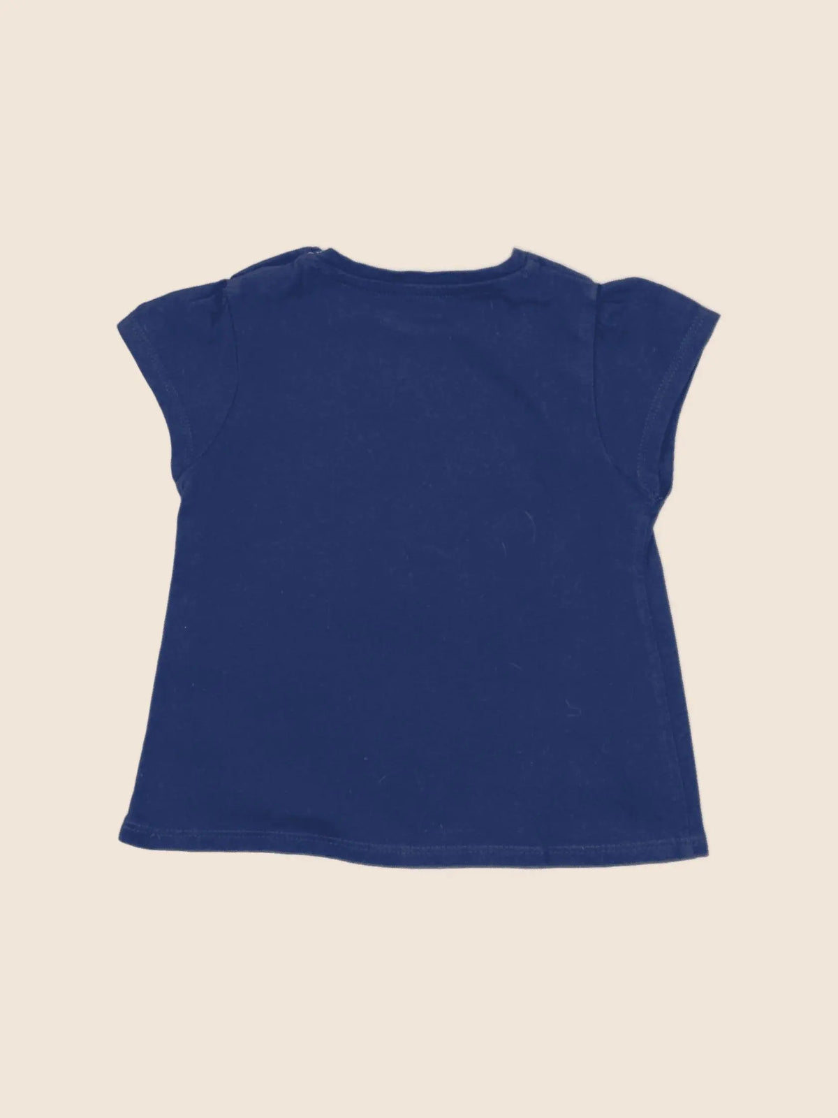 Vertbaudet - tee-shirt bleu - 6 mois