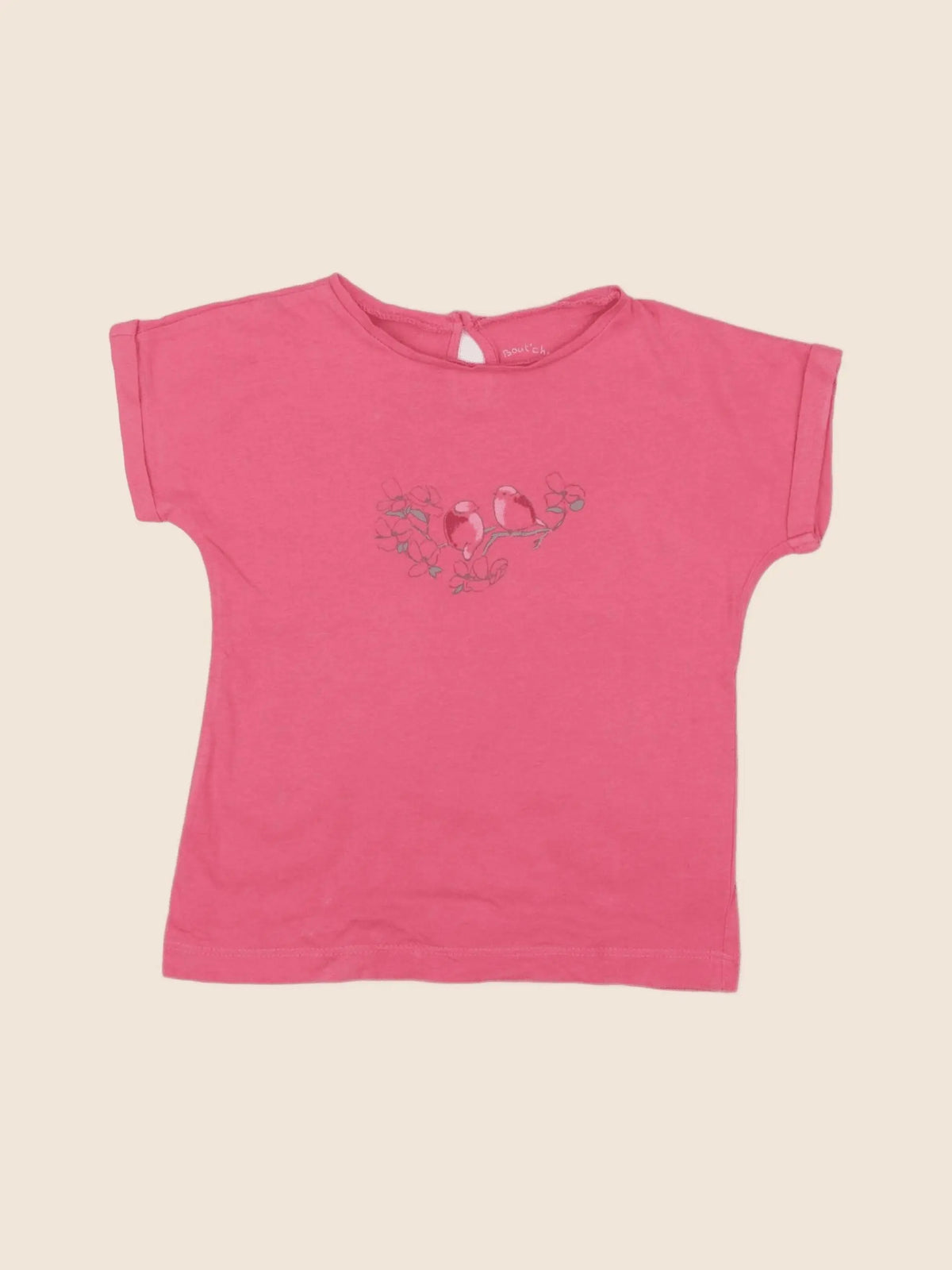 Boutchou - tee-shirt rose - 36 mois