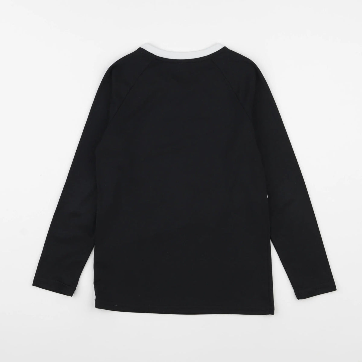 Vertbaudet - tee-shirt noir, blanc - 8 ans