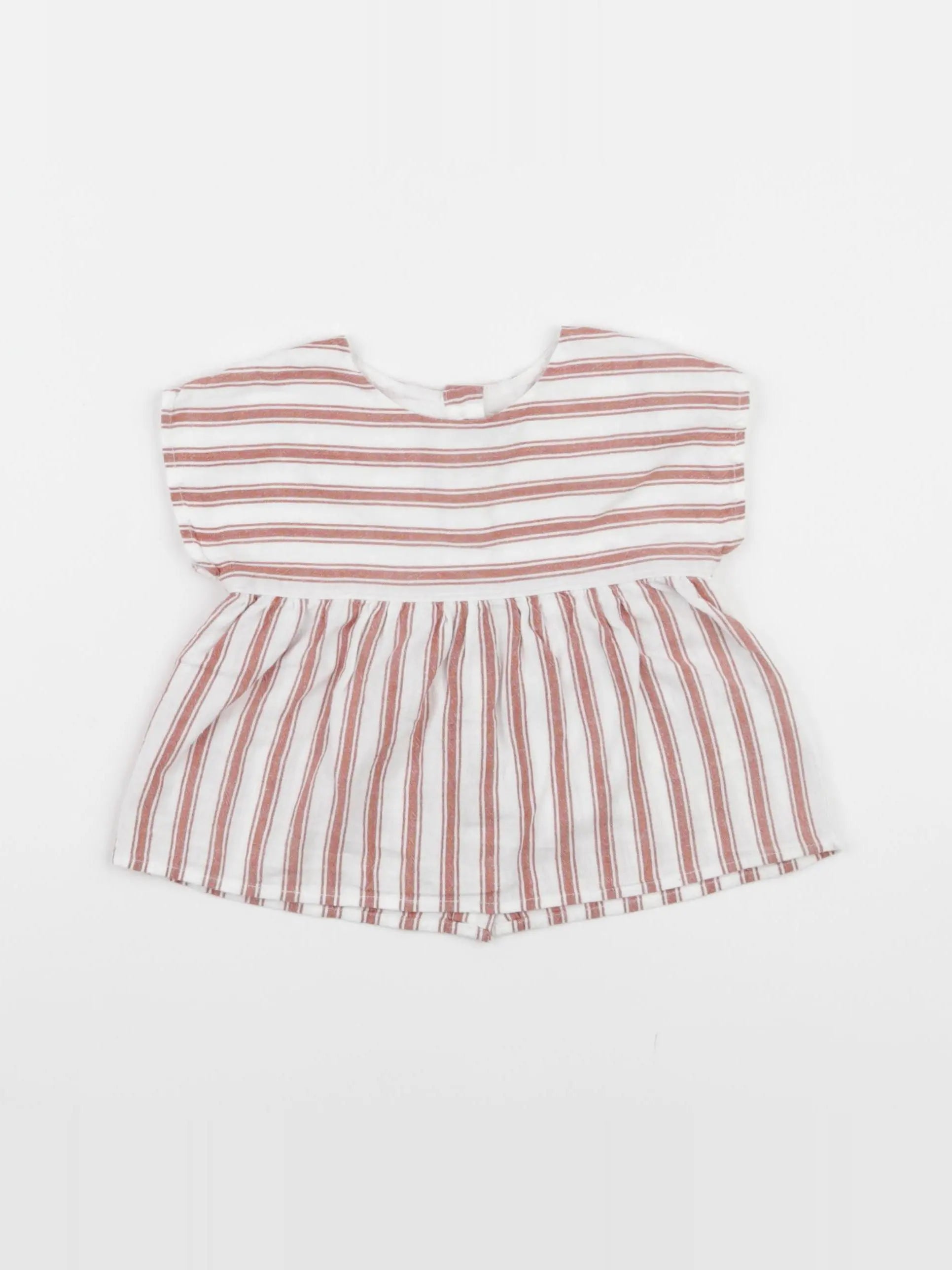 Natalys - blouse marron - 9 mois