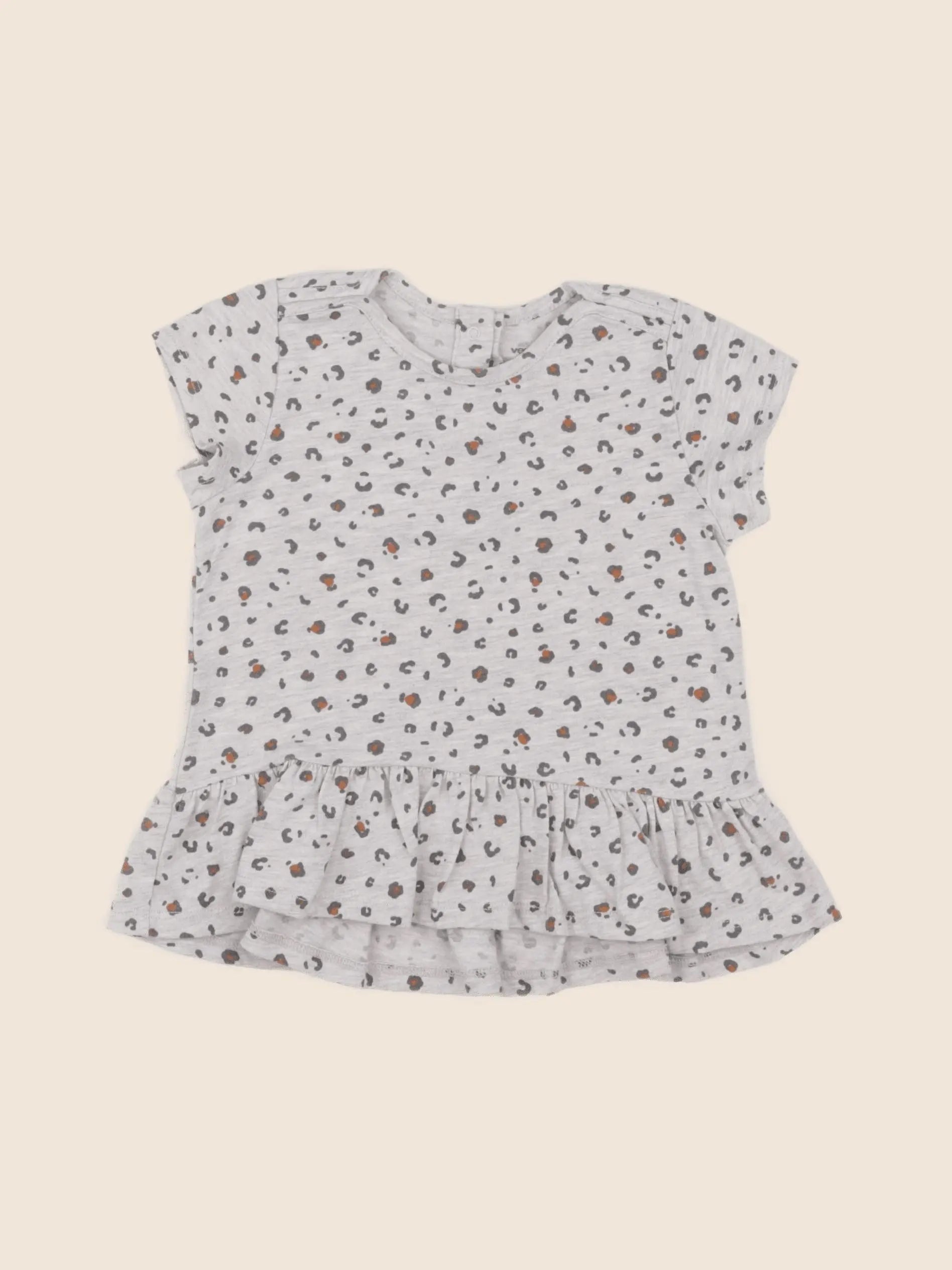 Vertbaudet - robe gris - 24 mois