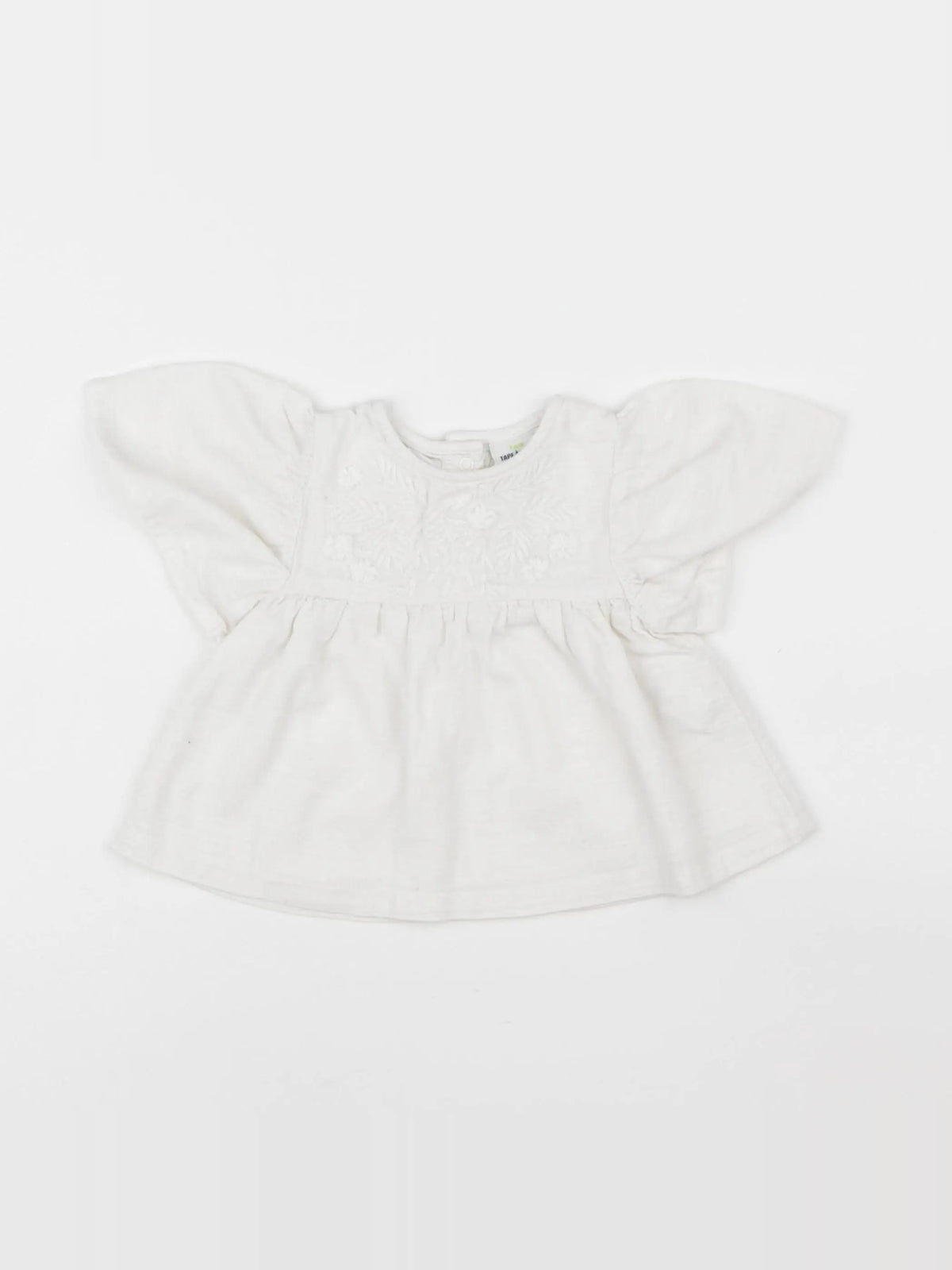 Tape à l'oeil - blouse blanc - 6 mois