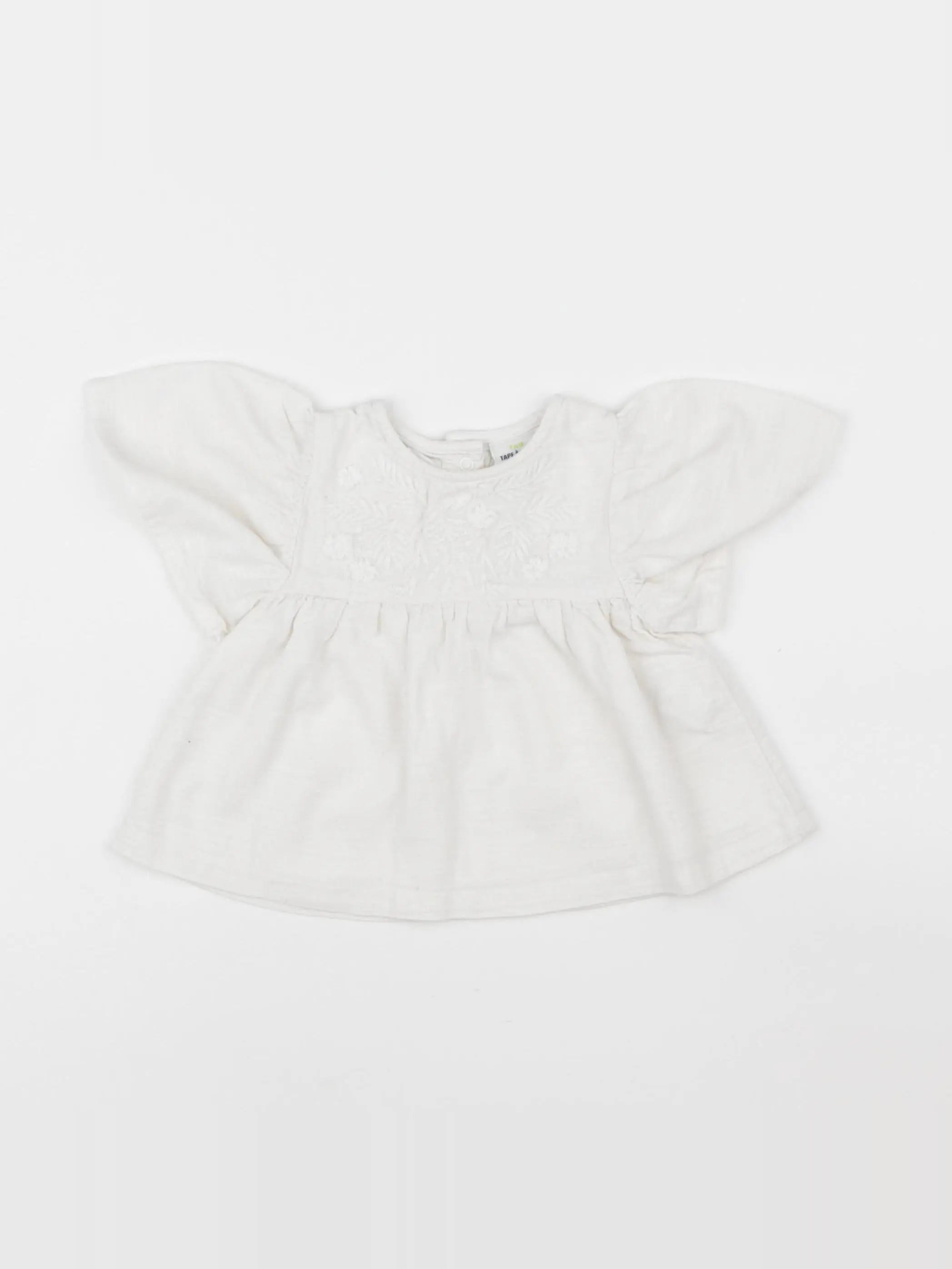 Tape à l'oeil - blouse blanc - 6 mois
