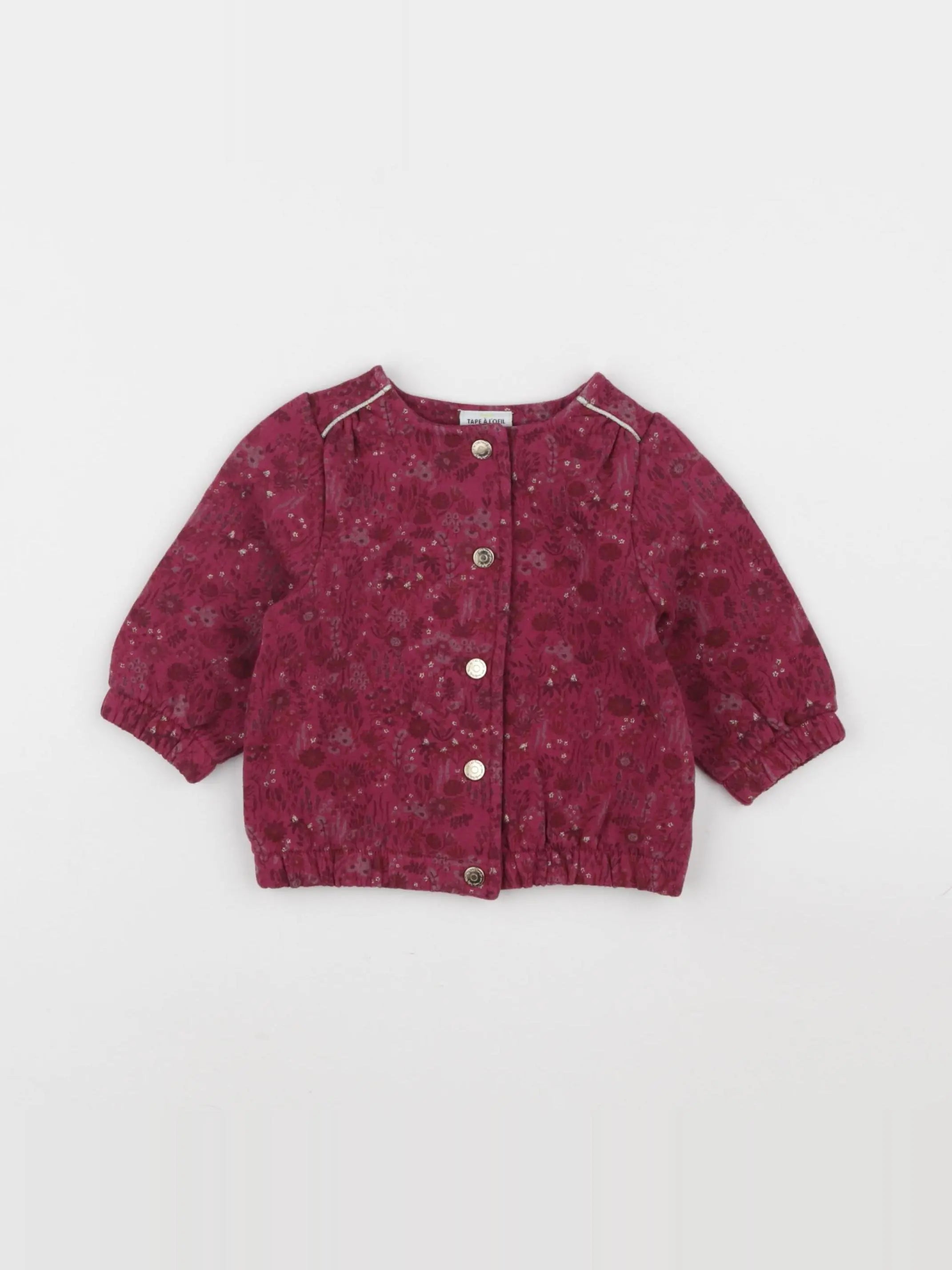 Tape à l'oeil - sweat rose - 6 mois