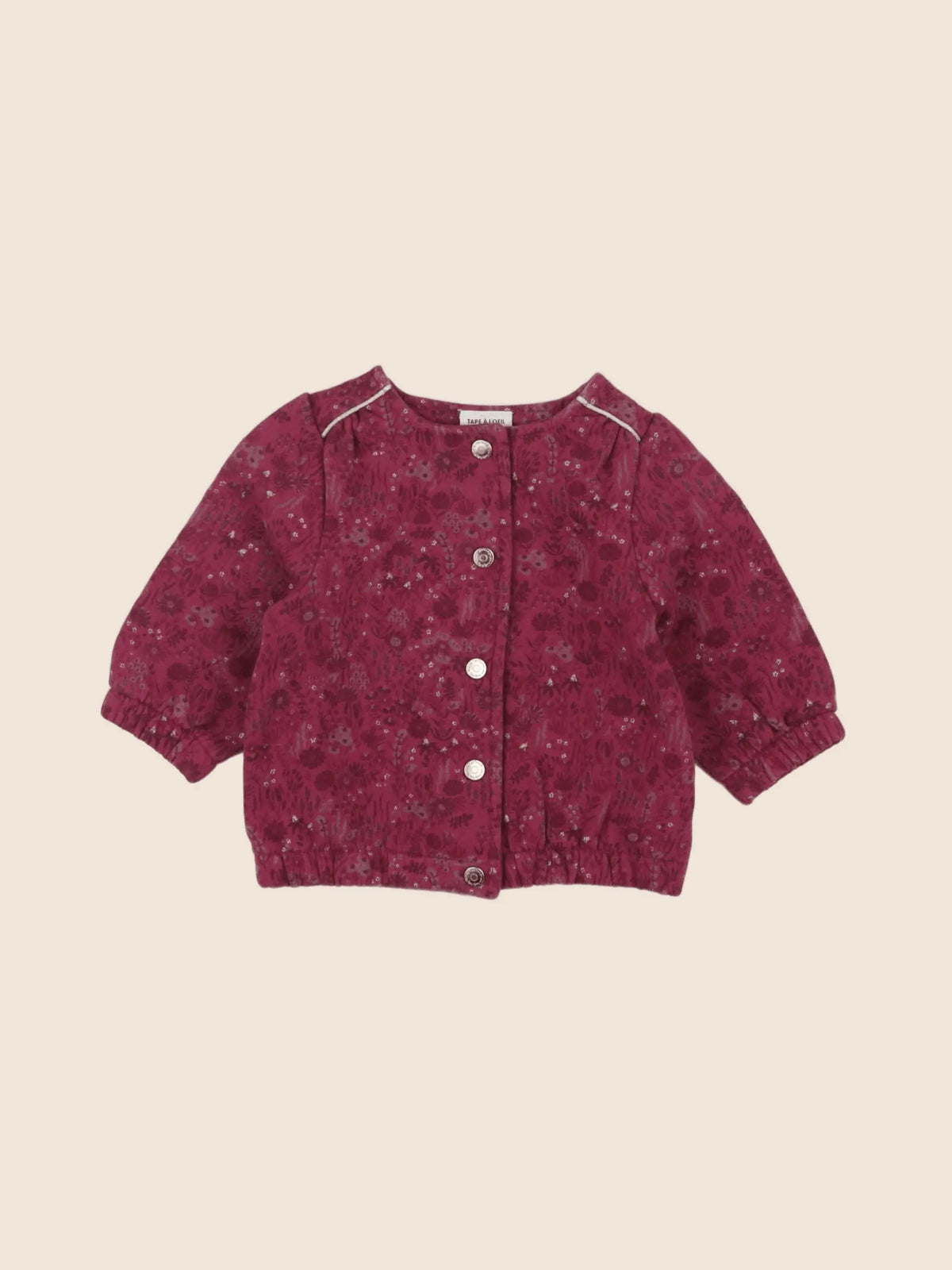 Tape à l'oeil - sweat rose - 6 mois