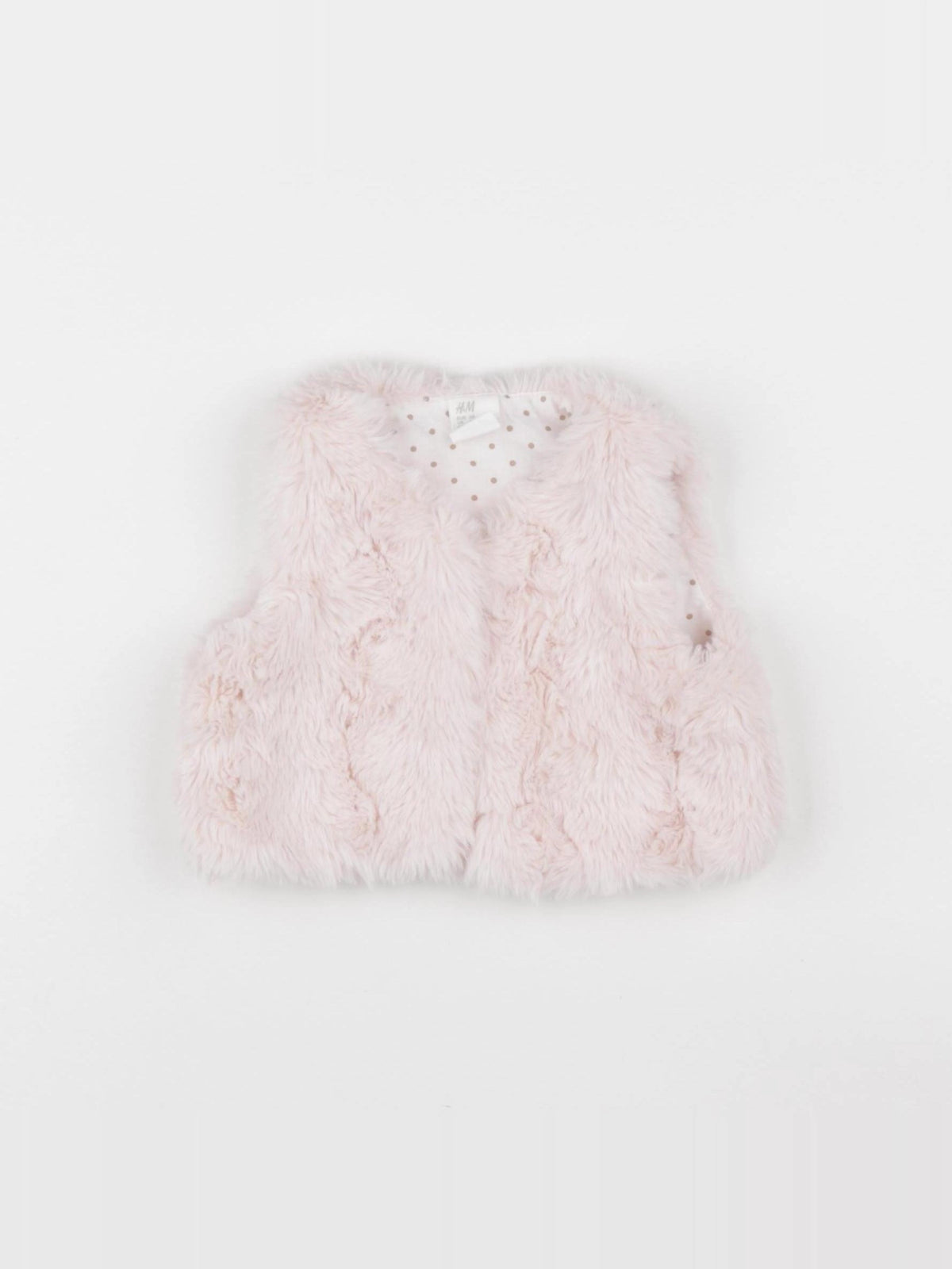 H&M - gilet rose - 3/6 mois