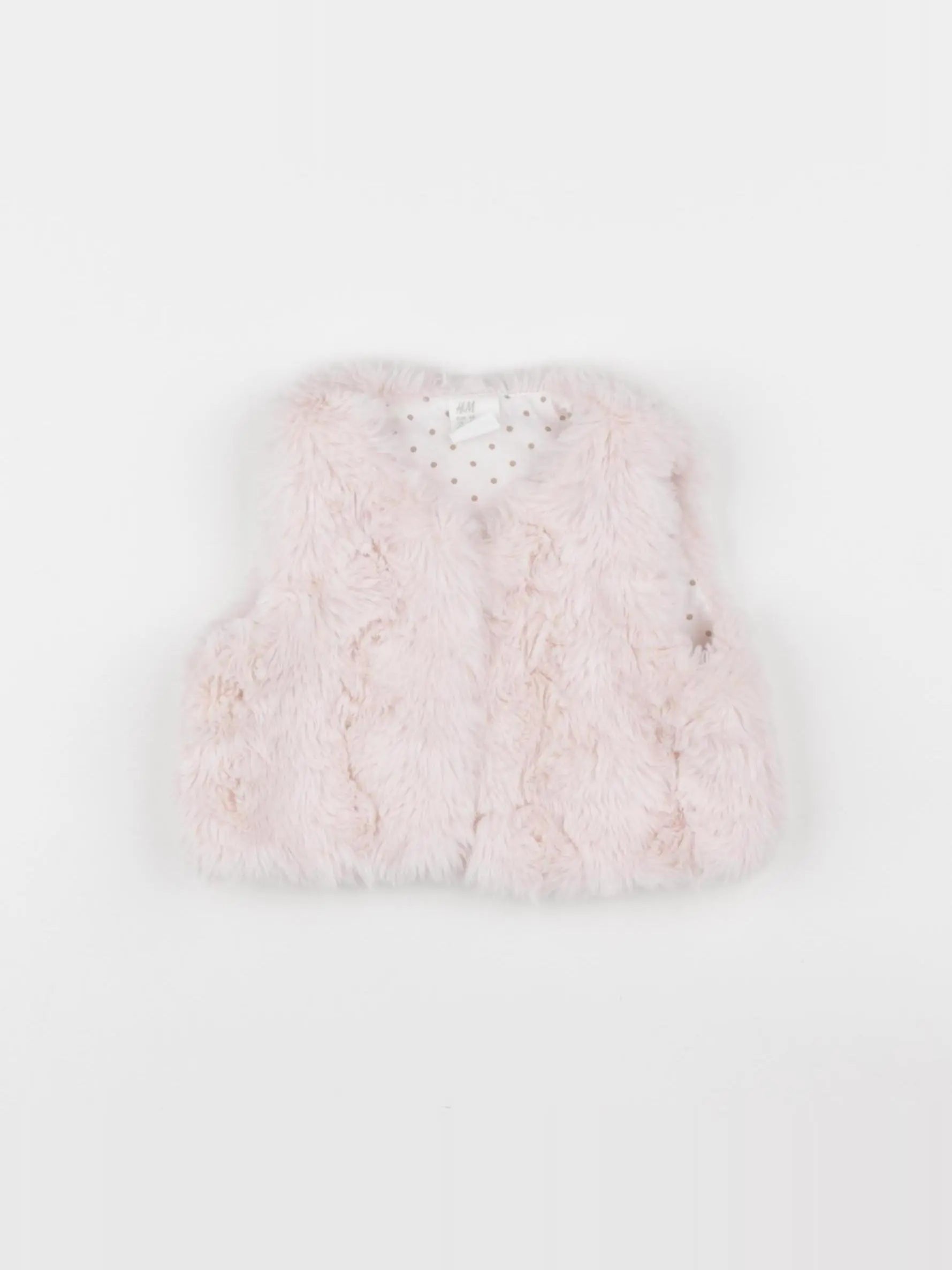 H&M - gilet rose - 3/6 mois