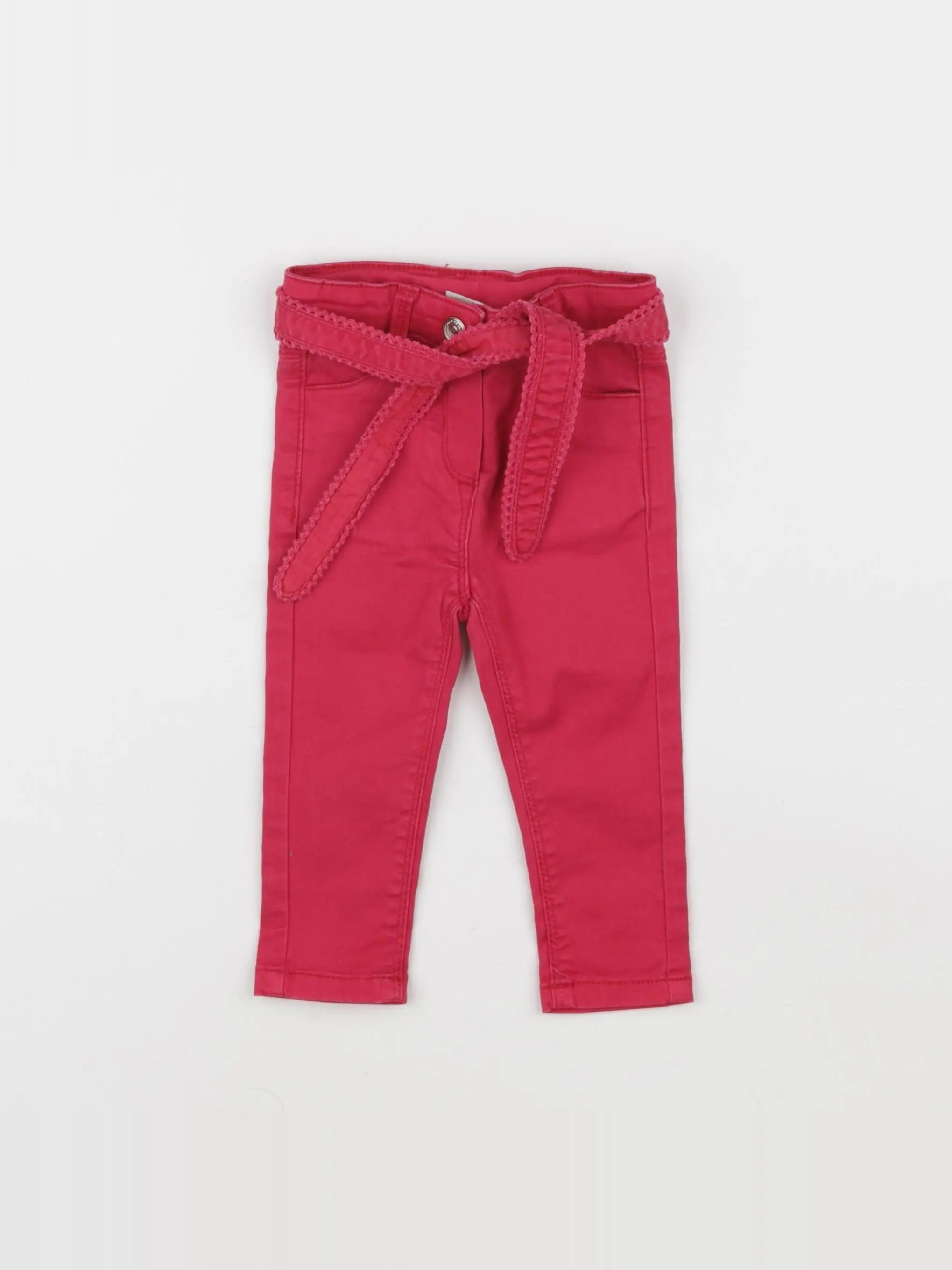Tape à l'oeil - pantalon rouge - 6 mois
