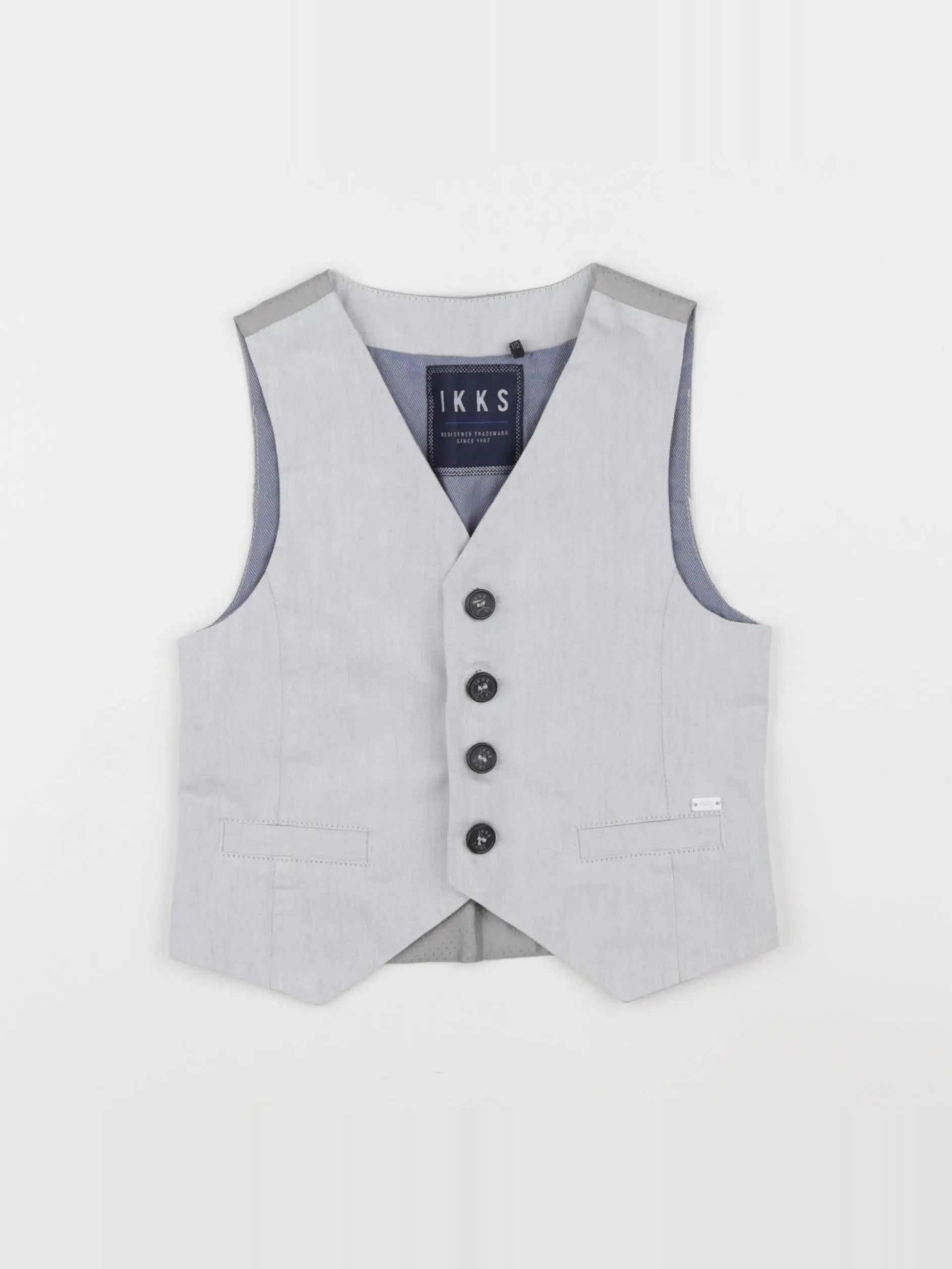 IKKS - gilet gris - 5 ans