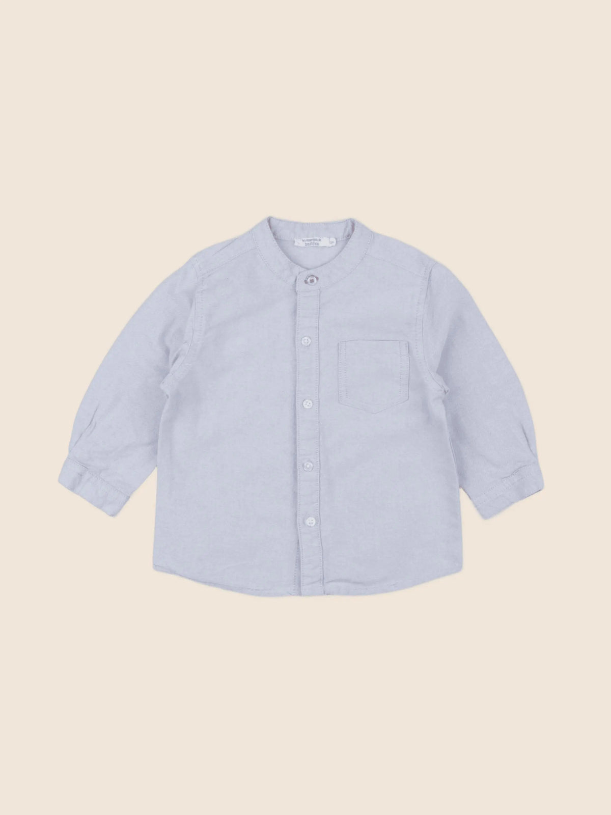 Boutchou - chemise bleu - 12 mois