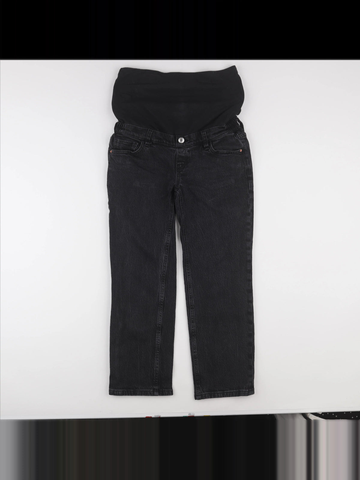 Mango - jean grossesse noir - 34
