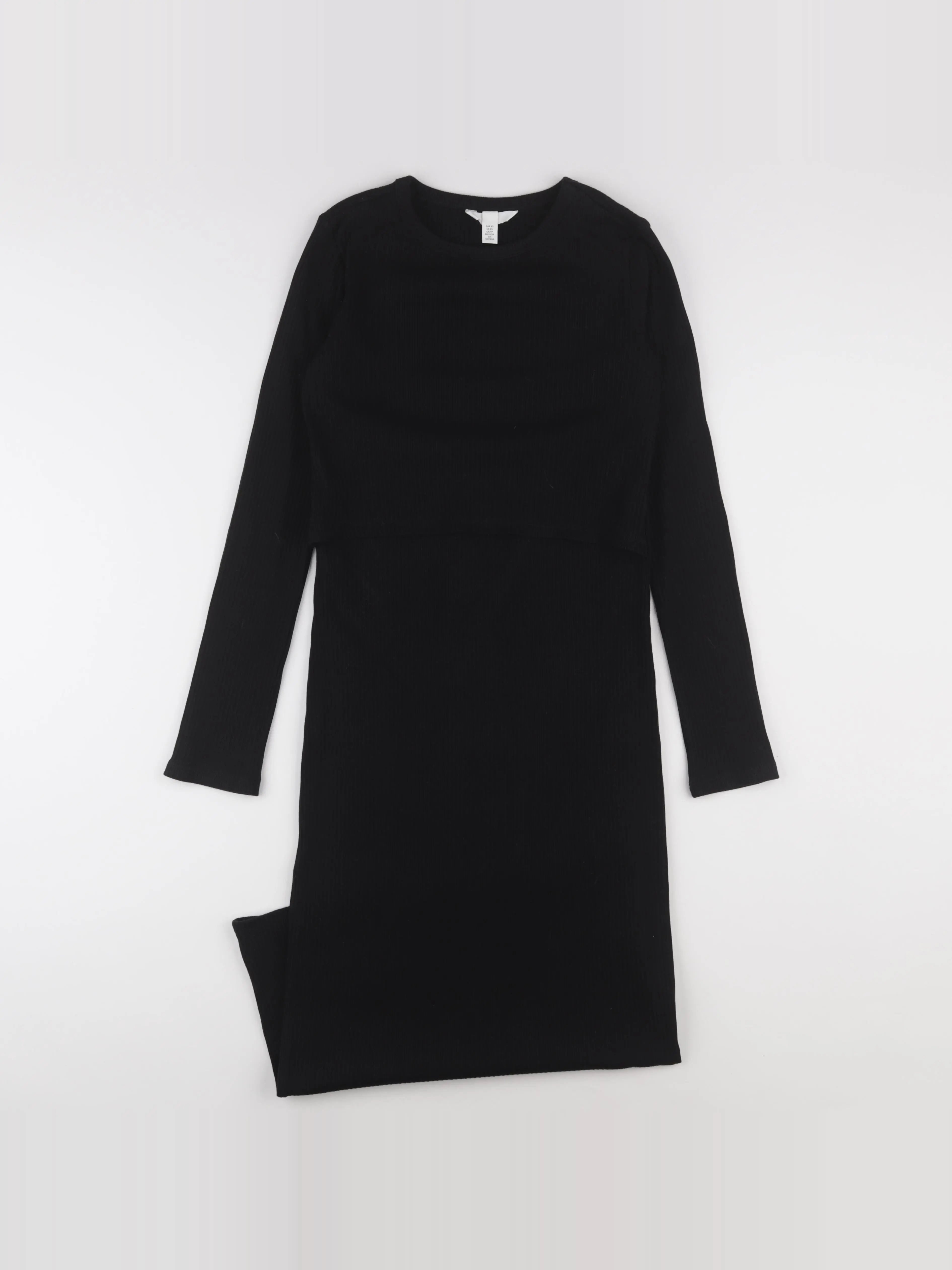 H&M - robe allaitement noir - xs