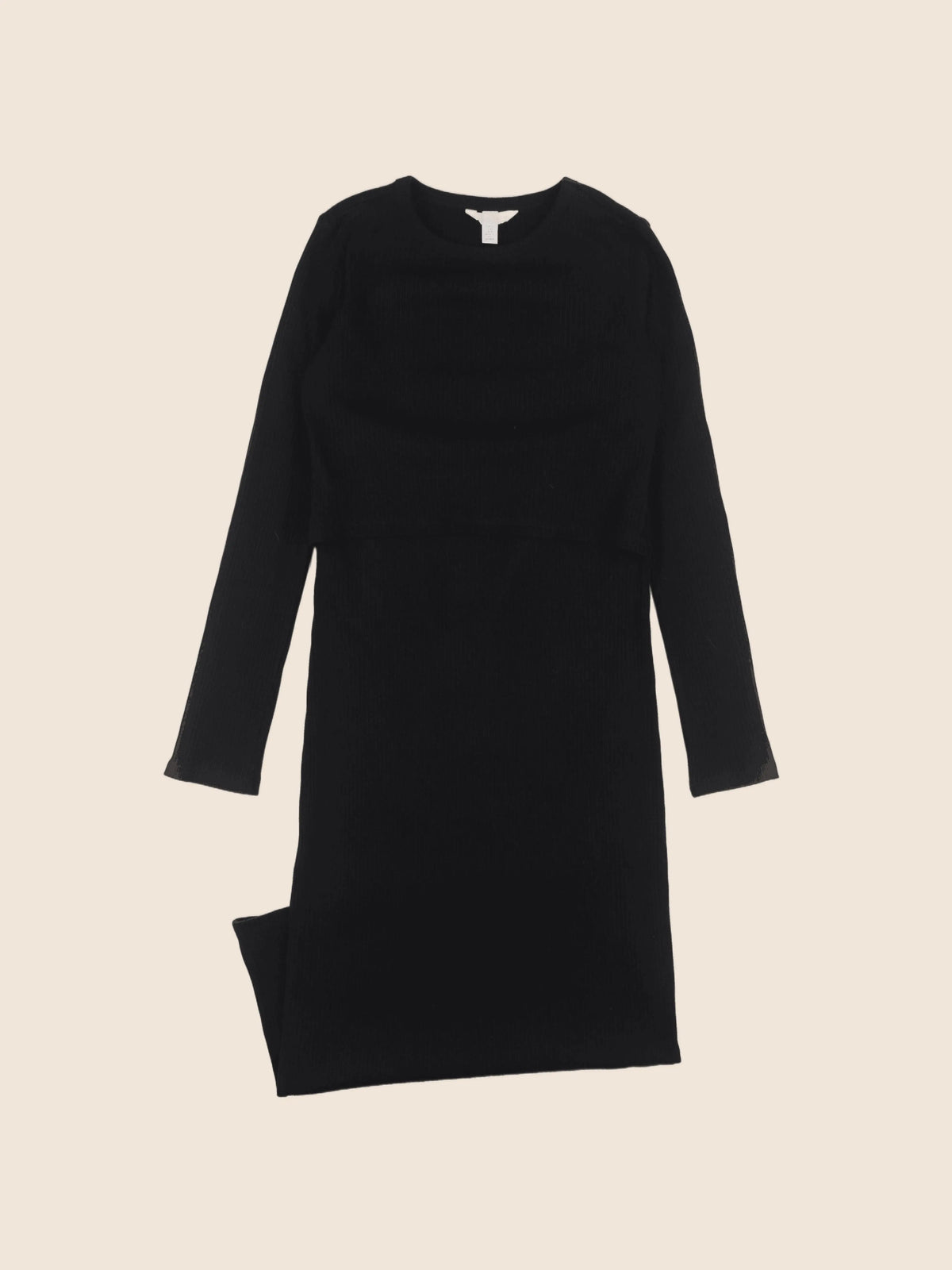 H&M - robe allaitement noir - xs