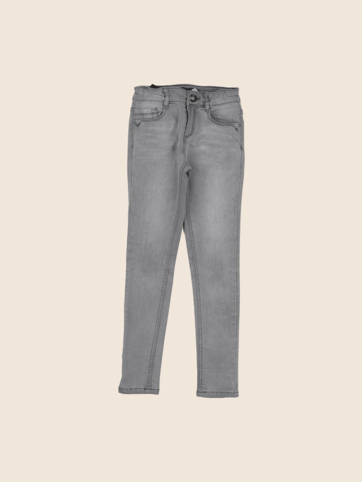IKKS - jean gris - 8 ans