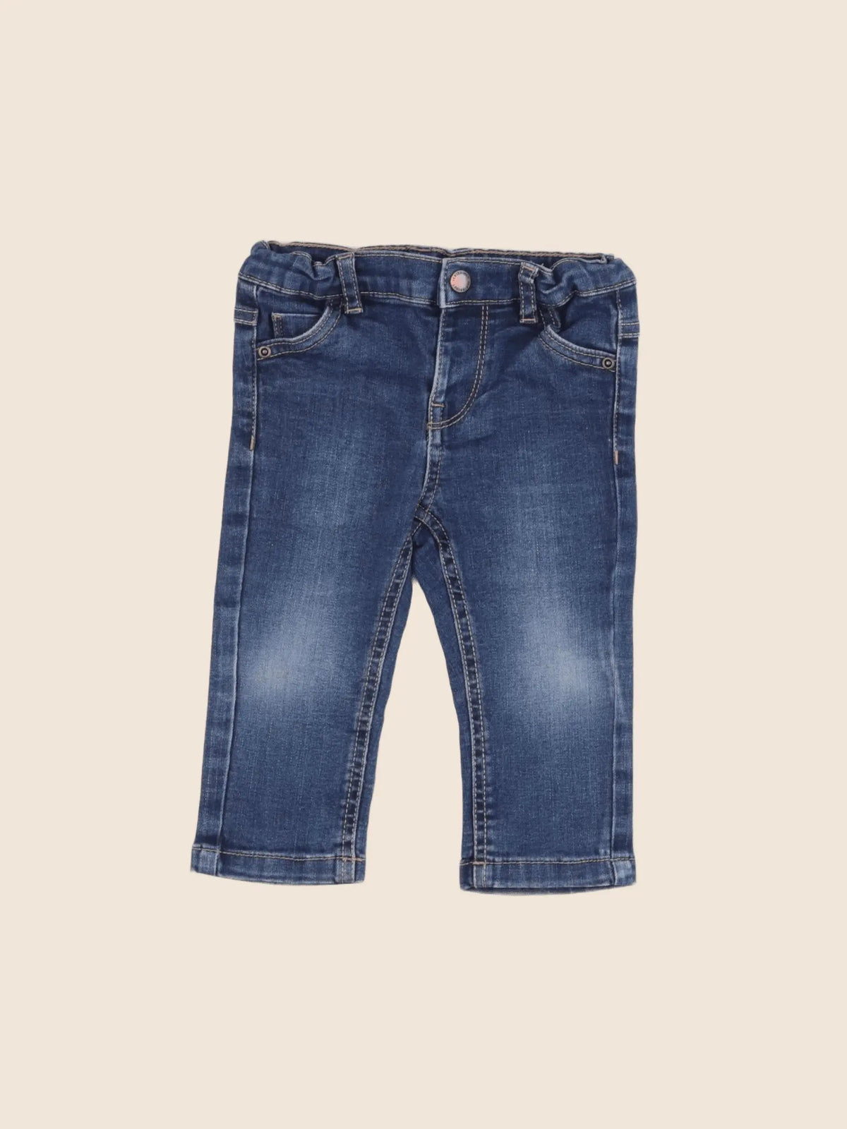 Vertbaudet - jean bleu - 12 mois