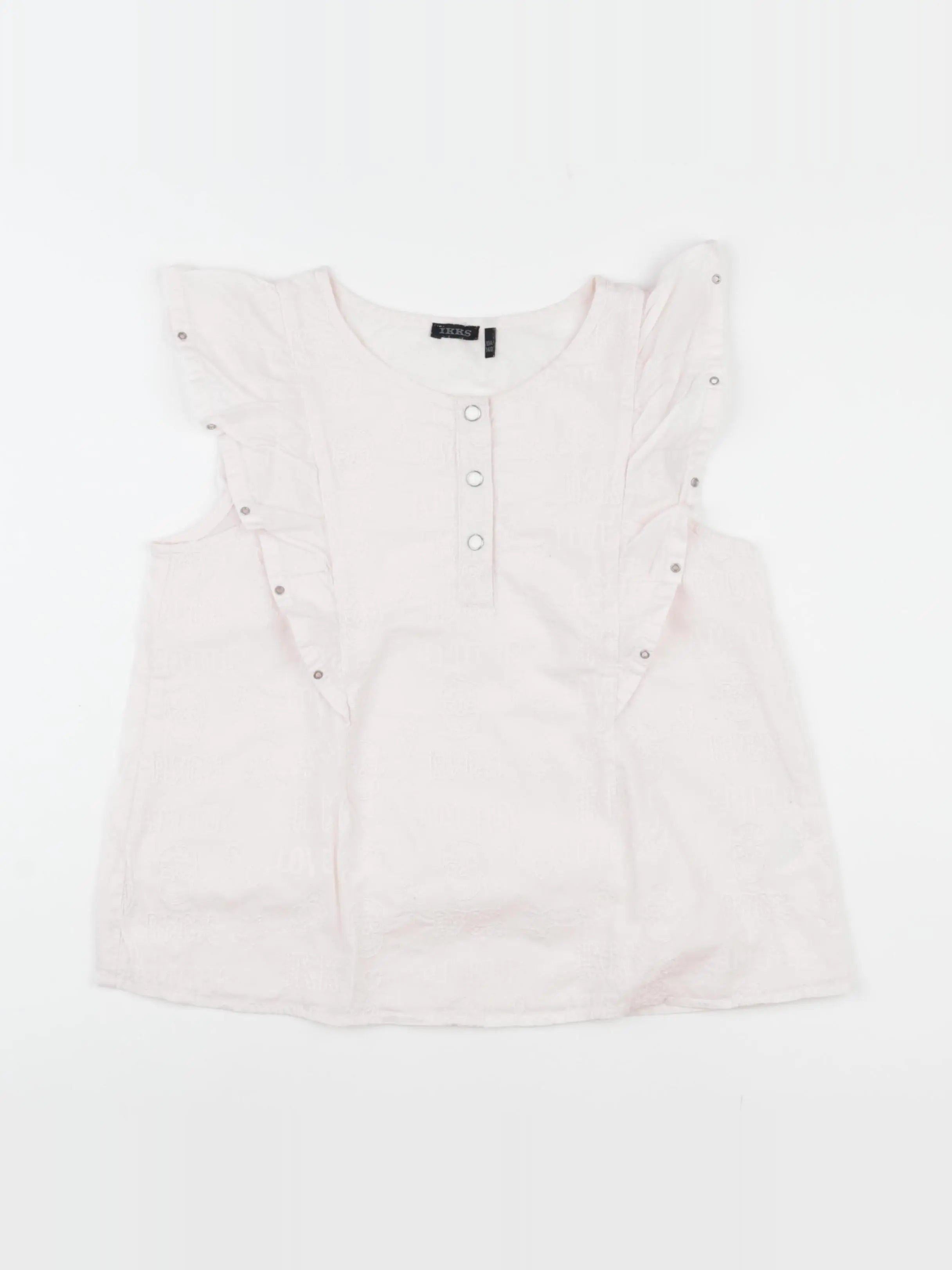 IKKS - blouse rose - 10 ans