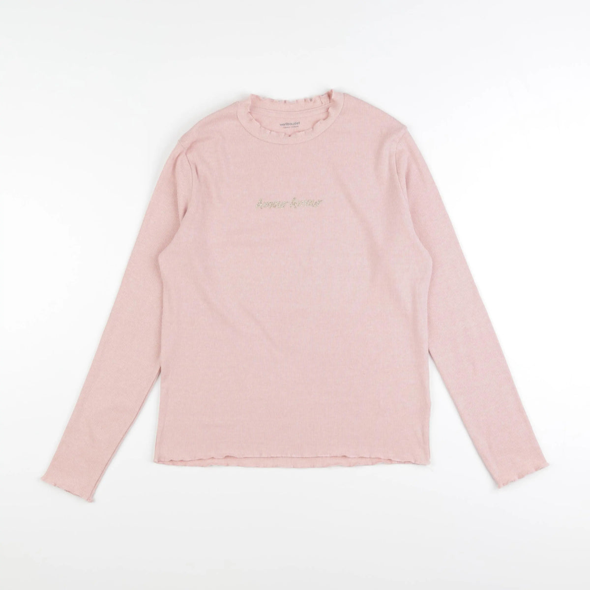Vertbaudet - tee-shirt rose - 12 ans