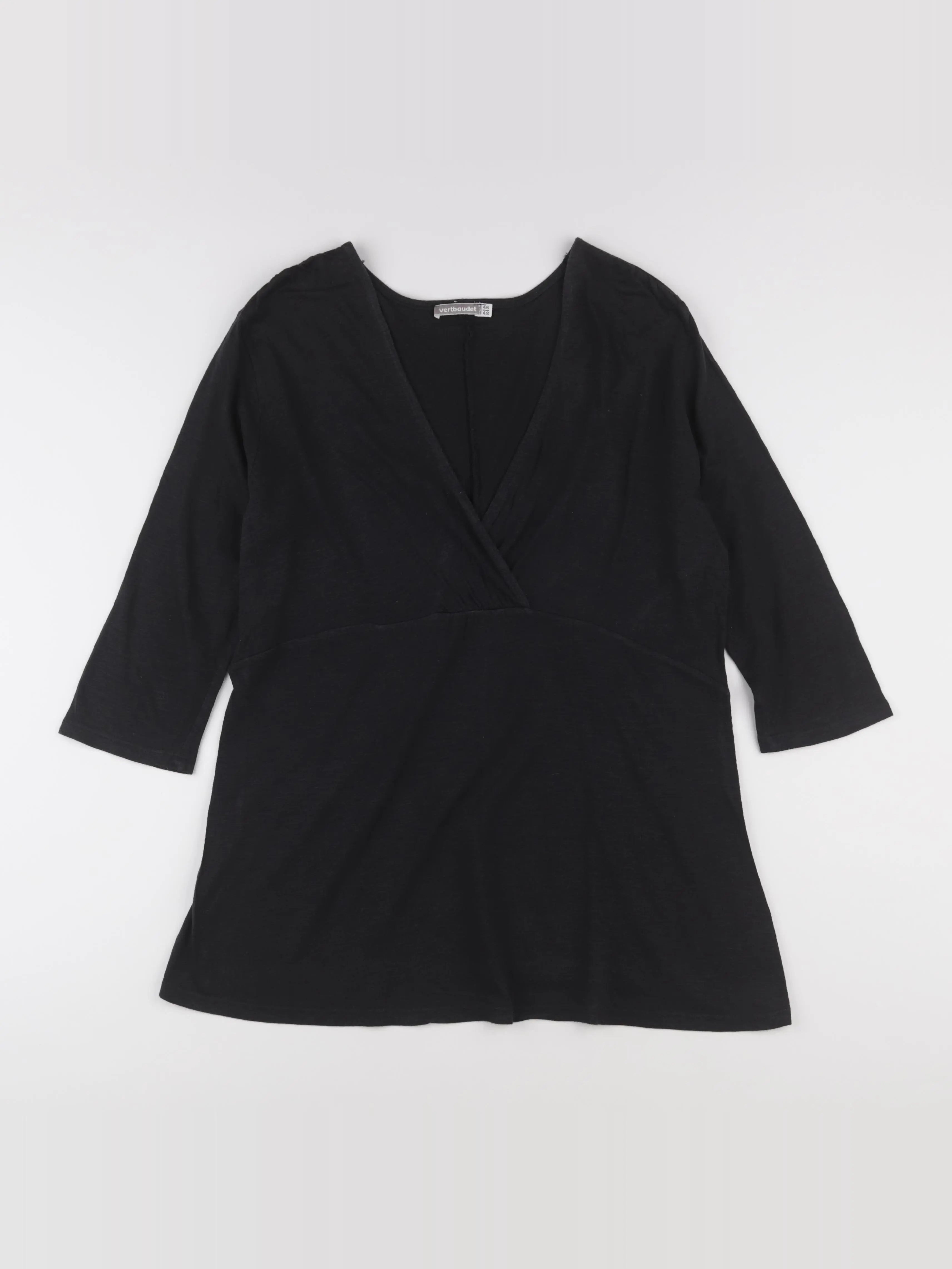 Vertbaudet - tee-shirt allaitement, grossesse noir - 46 à 48