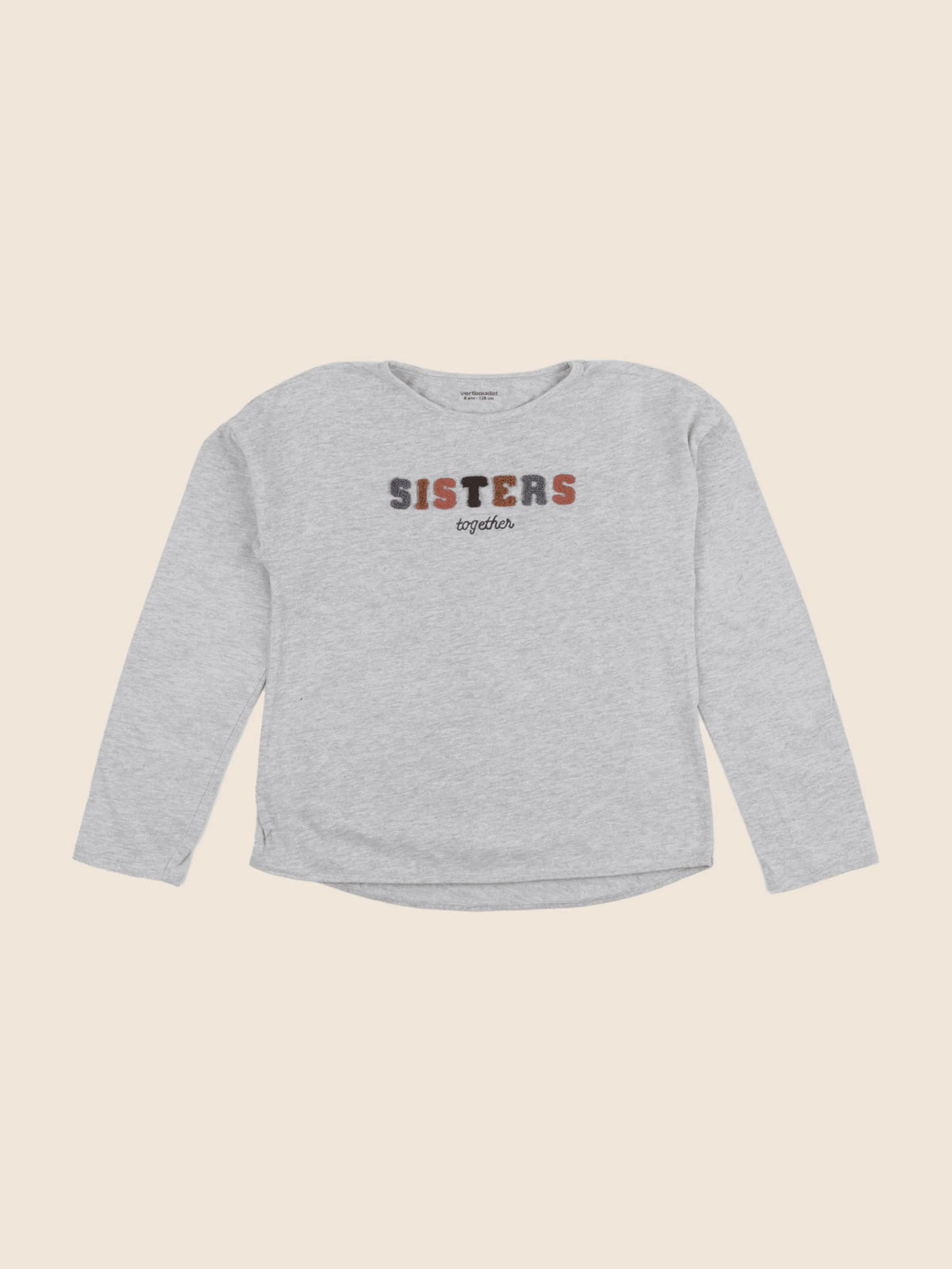 Vertbaudet - tee-shirt gris - 8 ans